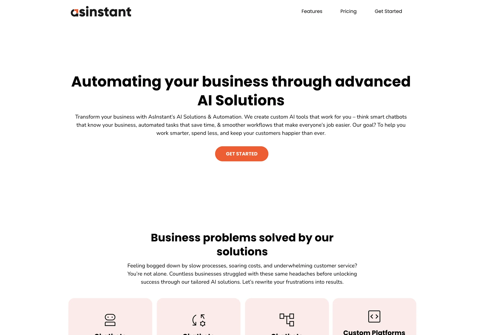 AsInstant: AI-Powered Business Assistant for Enhanced Efficiency