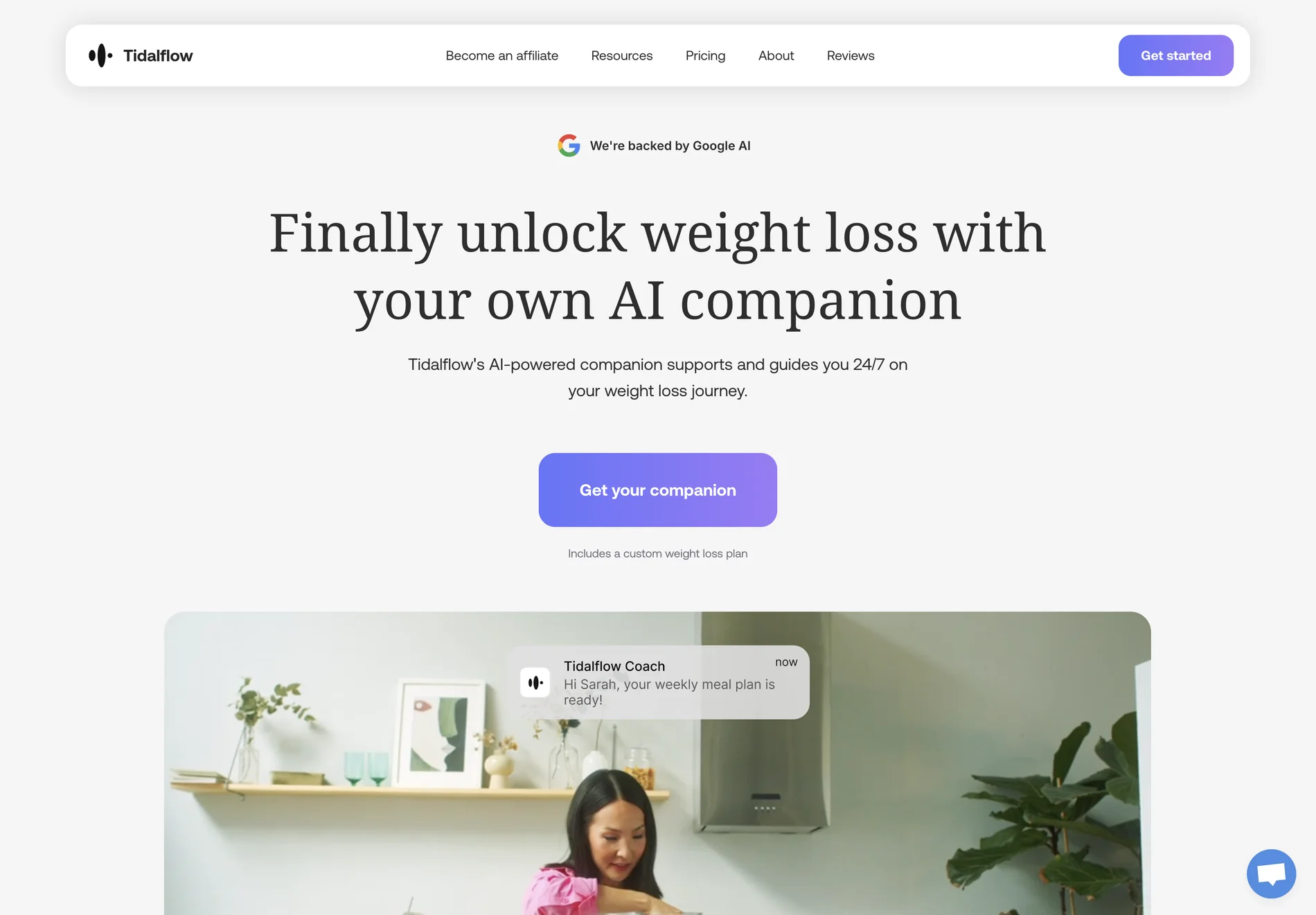 Tidalflow - Your AI-powered Health Coach