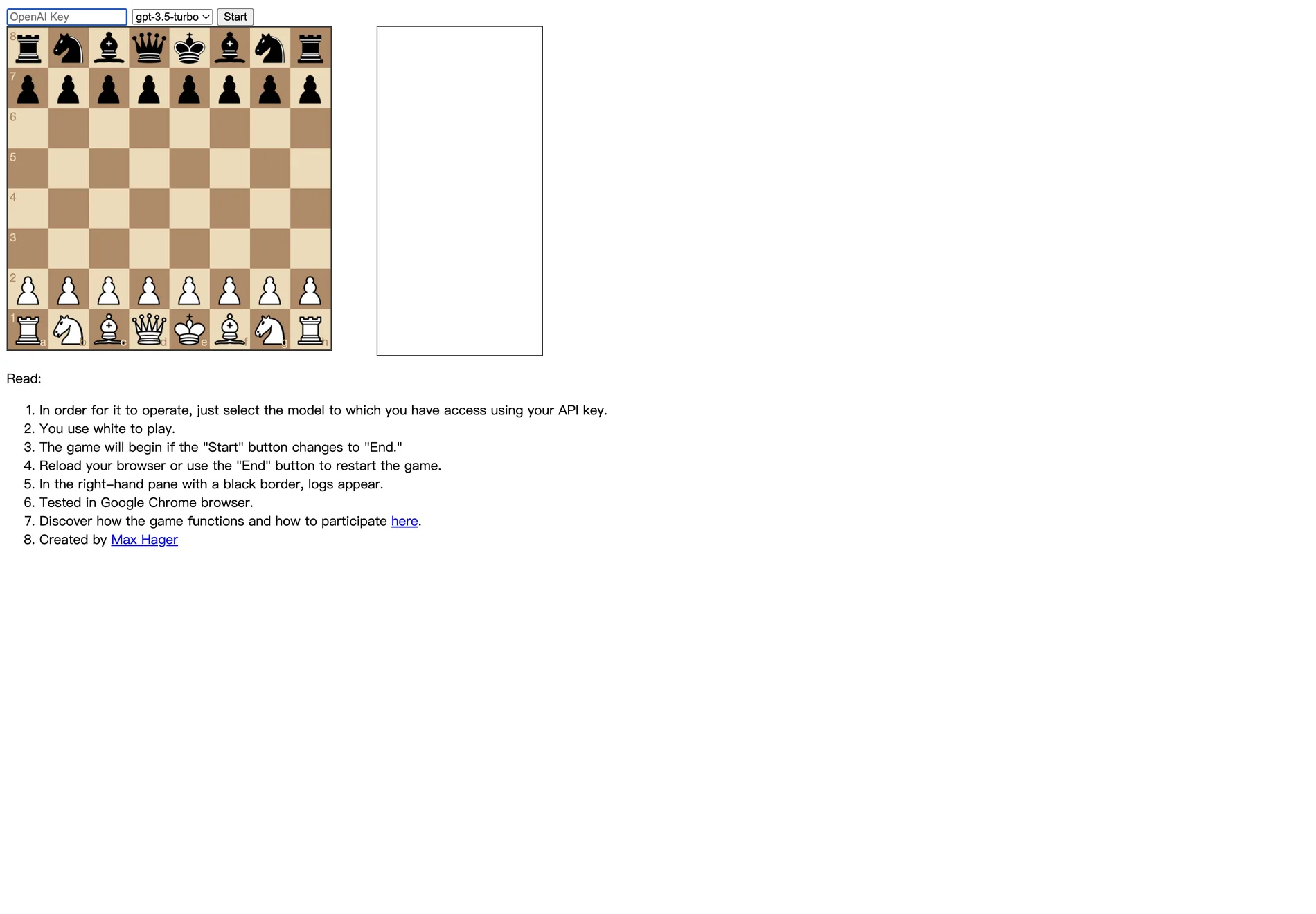 LLMChess: An AI-Powered Chess Game for Challenging Play