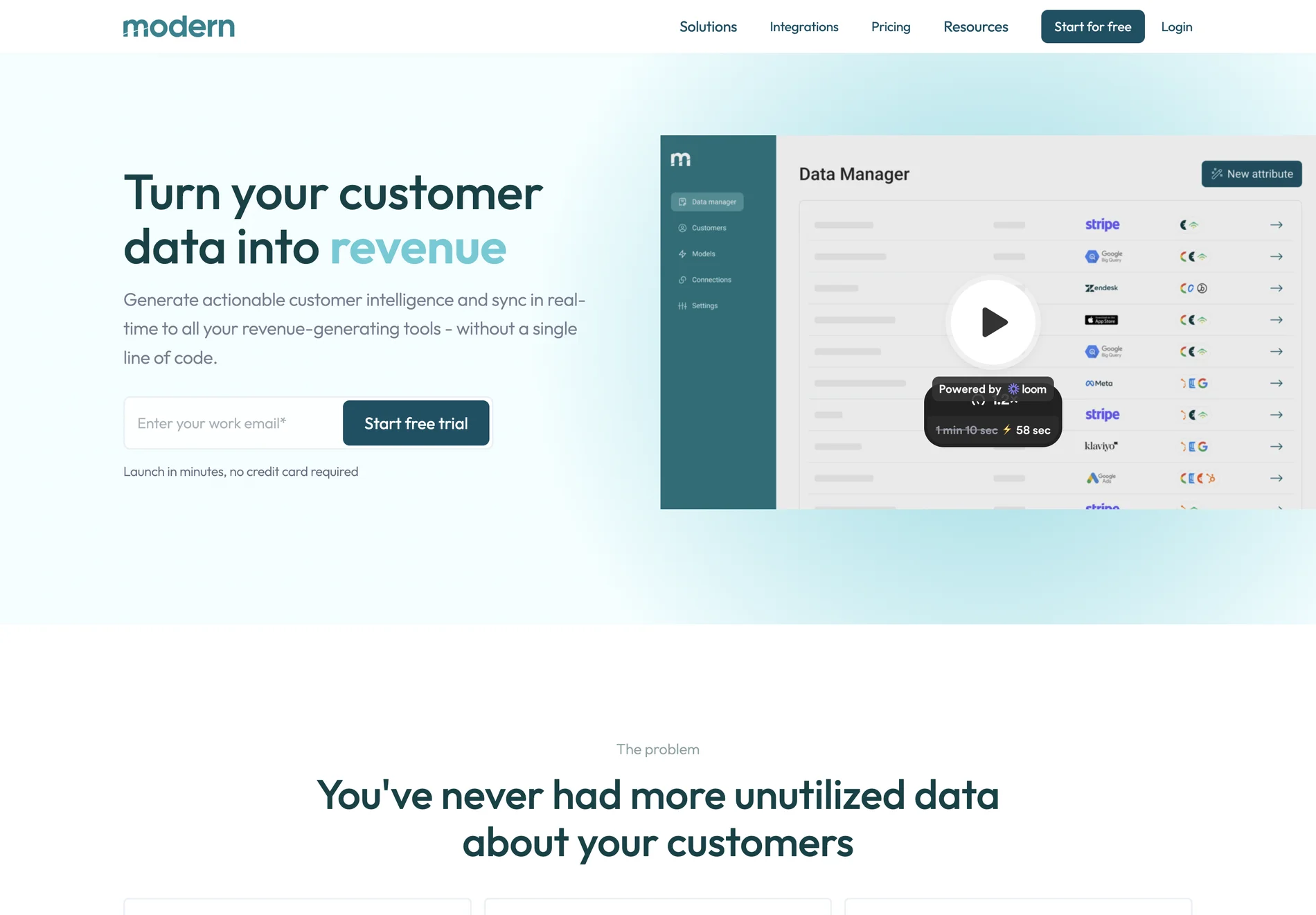 ModernLTV: AI-Powered Customer Intelligence Engine Without Coding