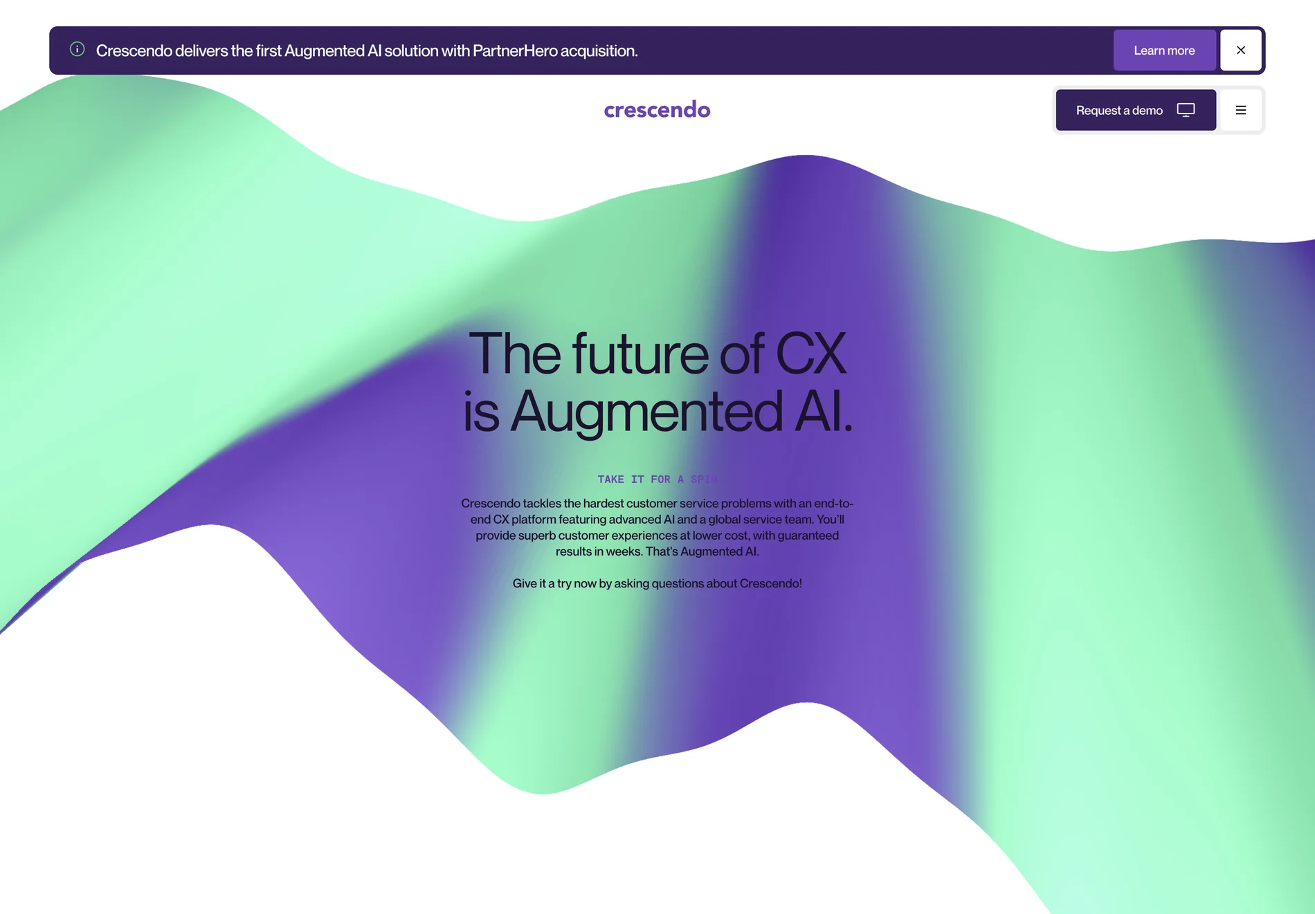 Crescendo: Enhancing Customer Experience with Next-gen AI