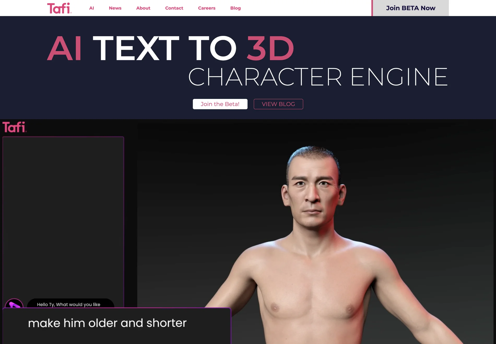 Tafi Avatar: The Fastest Way to Create Custom 3D Characters