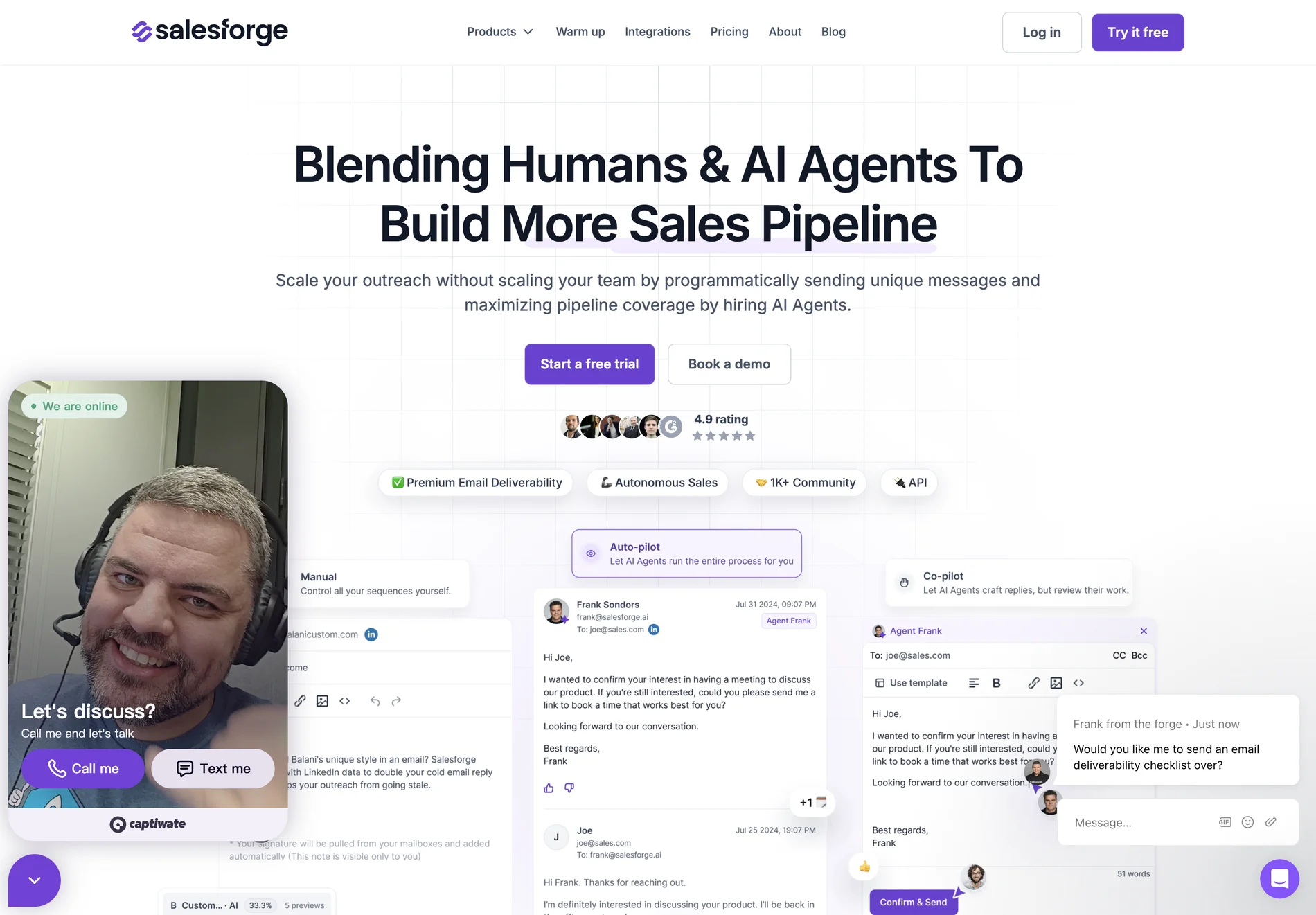 Salesforge: AI-Powered Outreach to Maximize Your Sales Pipeline