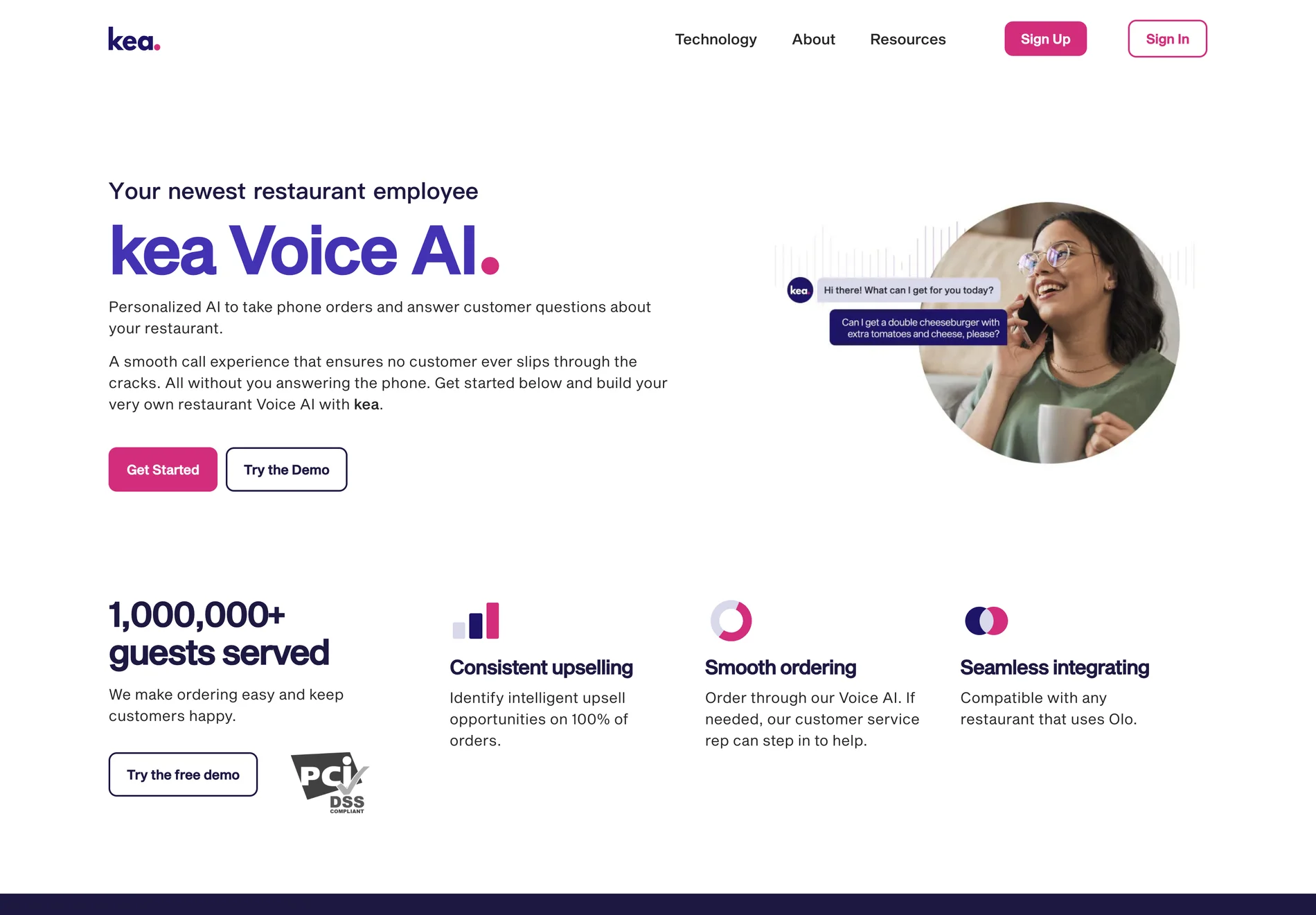 kea.ai: AI-Powered Voice Assistant for Restaurants