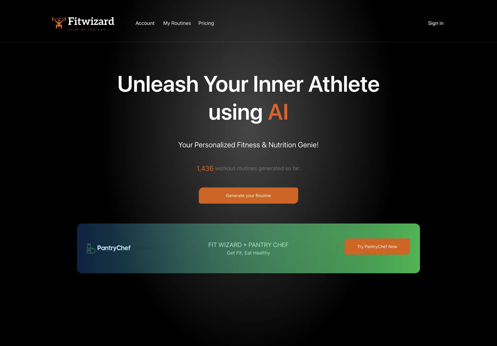 FitWizard: Your AI-Powered Fitness and Nutrition Assistant