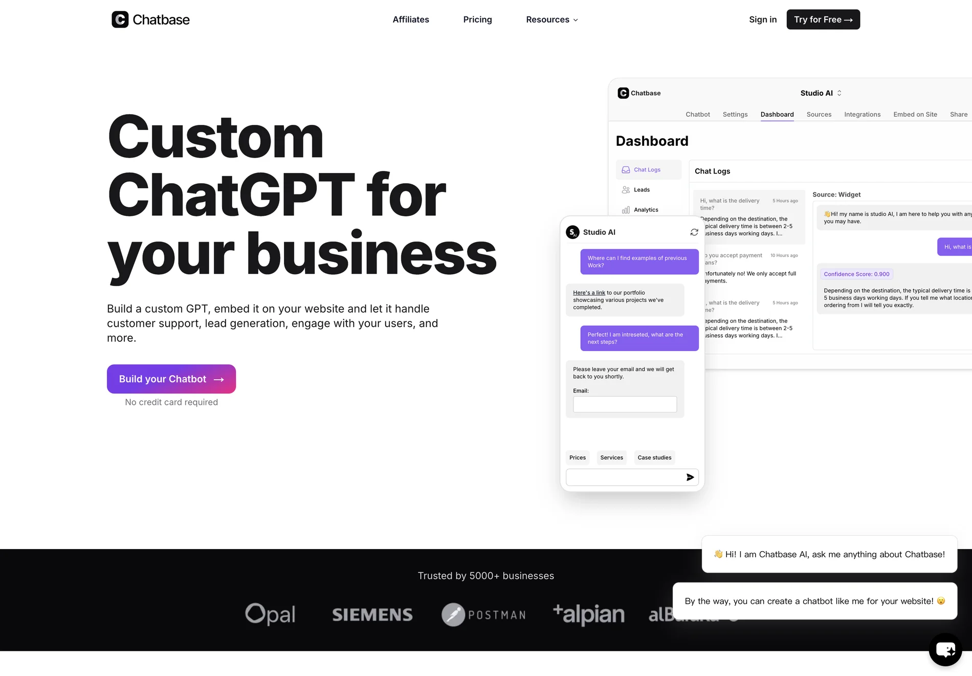 Chatbase: Revolutionizing Customer Interaction with AI-Powered Chatbots