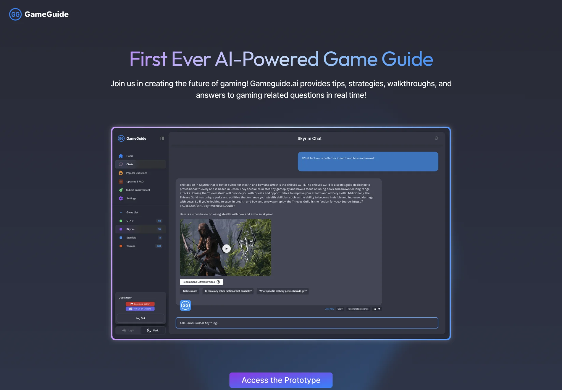 GameGuide.ai: AI-Powered Real-Time Gaming Assistance