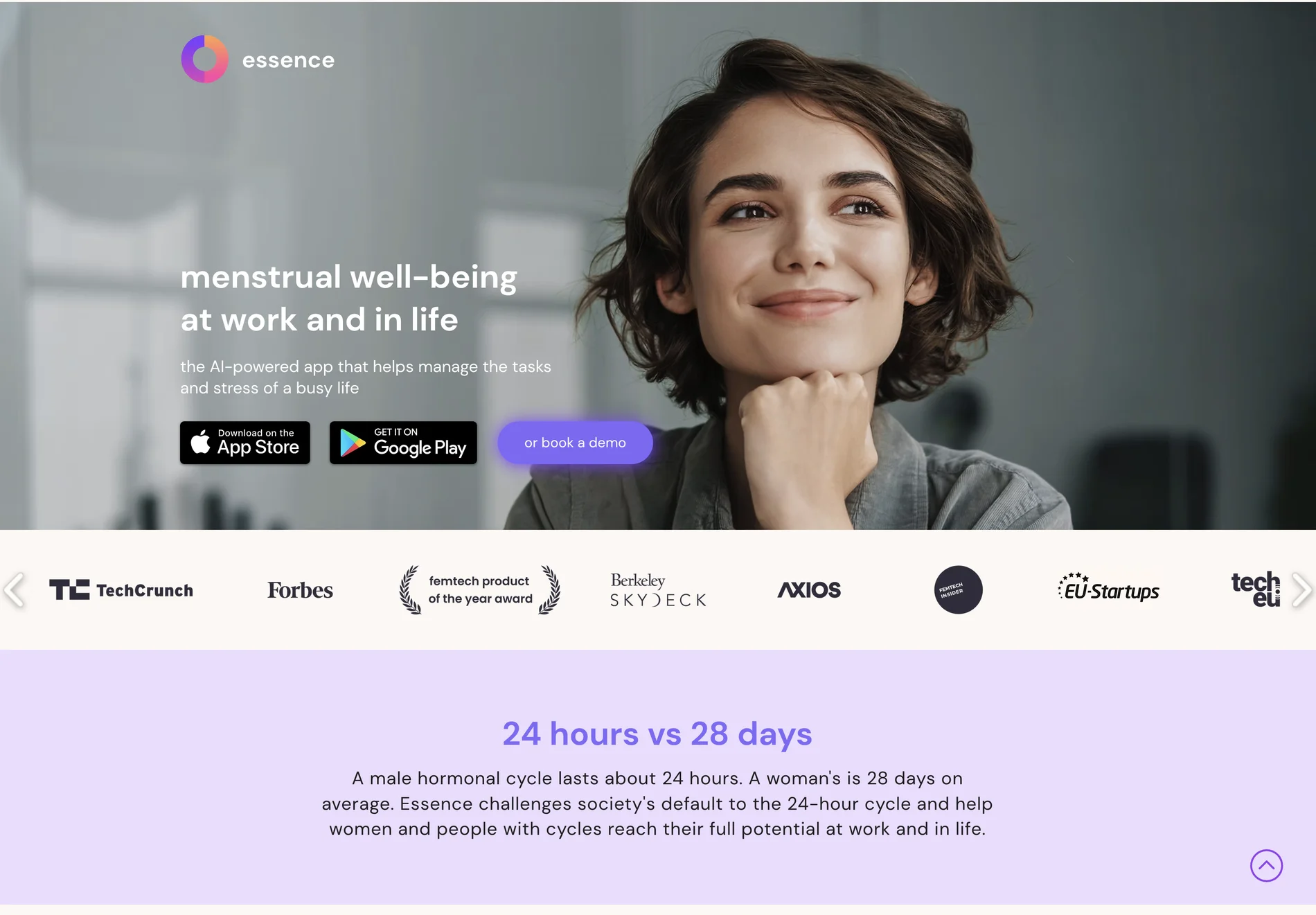 Essence: AI-Powered App Enhancing Productivity Through Menstrual Cycle Awareness