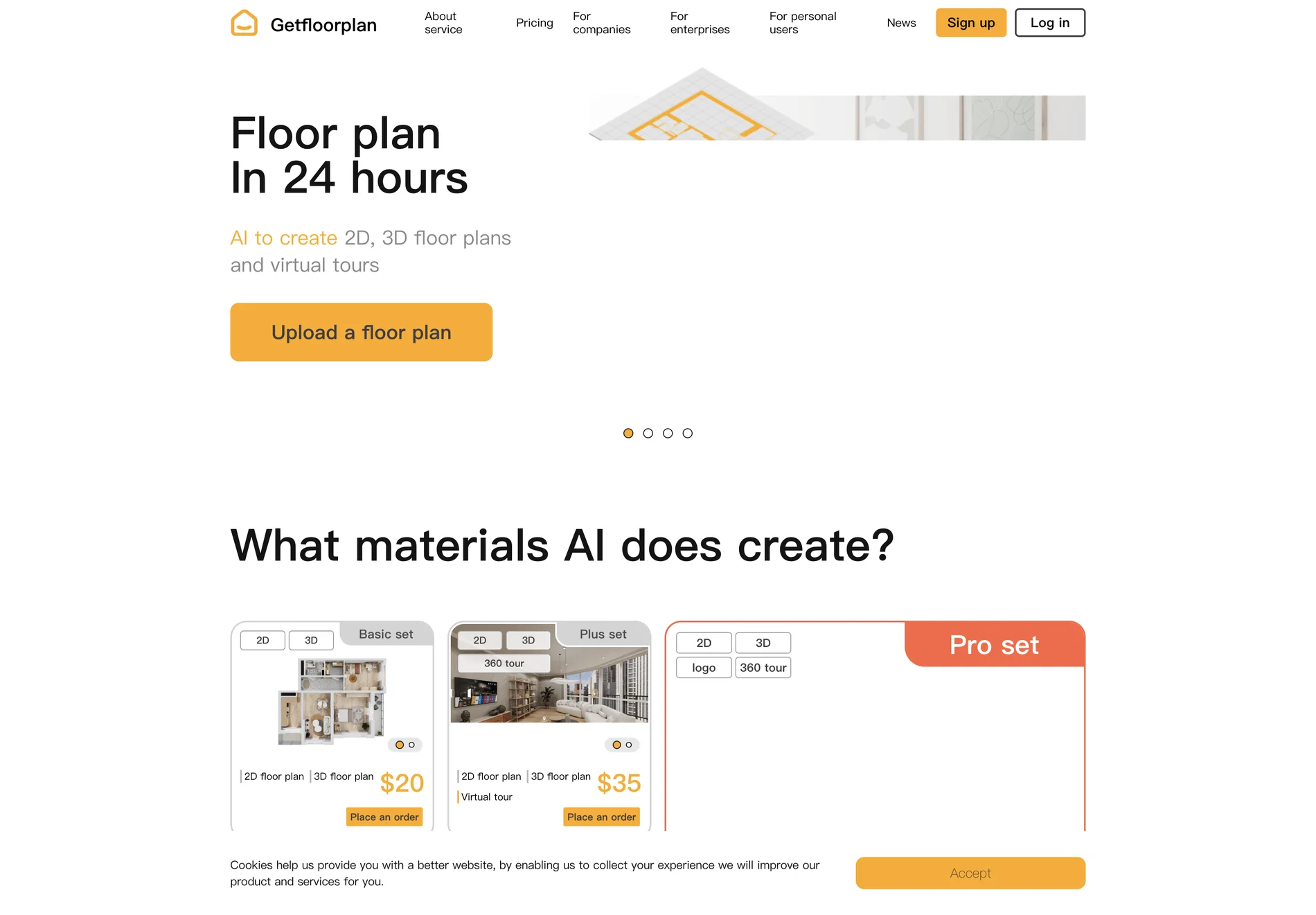 Creating 2D and 3D Floor Plans with AI - Getfloorplan