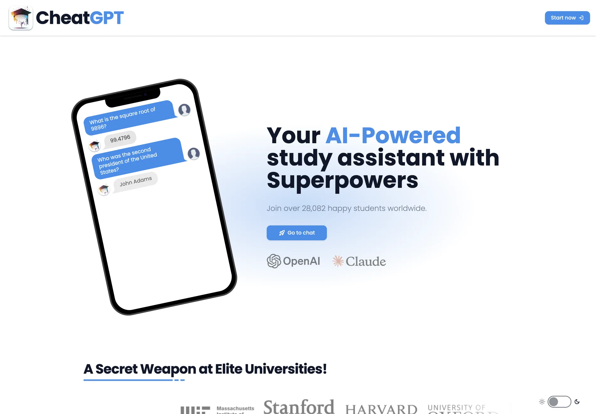 CheatGPT — Your AI-Powered Virtual Study Assistant