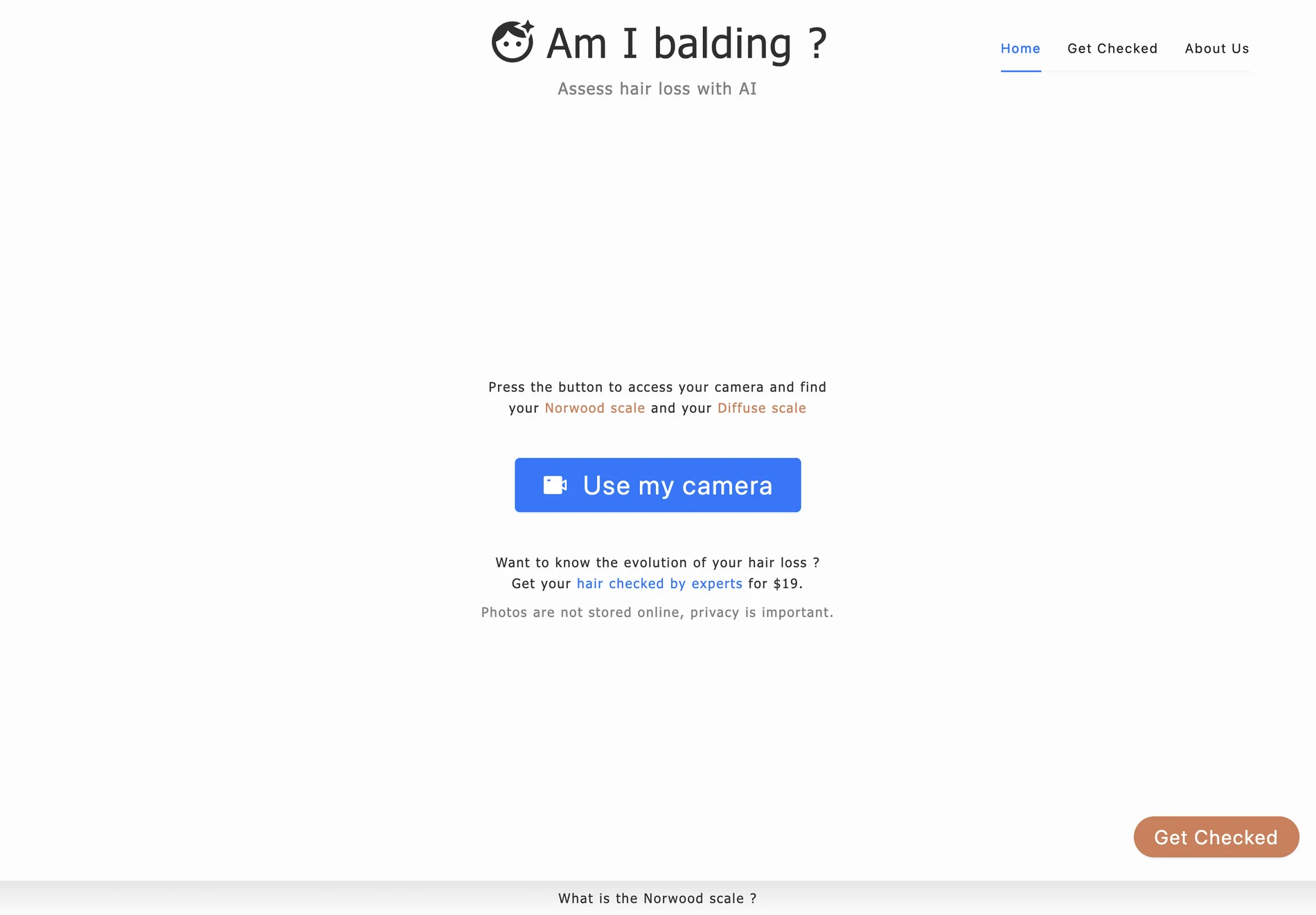 Am I Balding? - Assess Hair Loss with AI