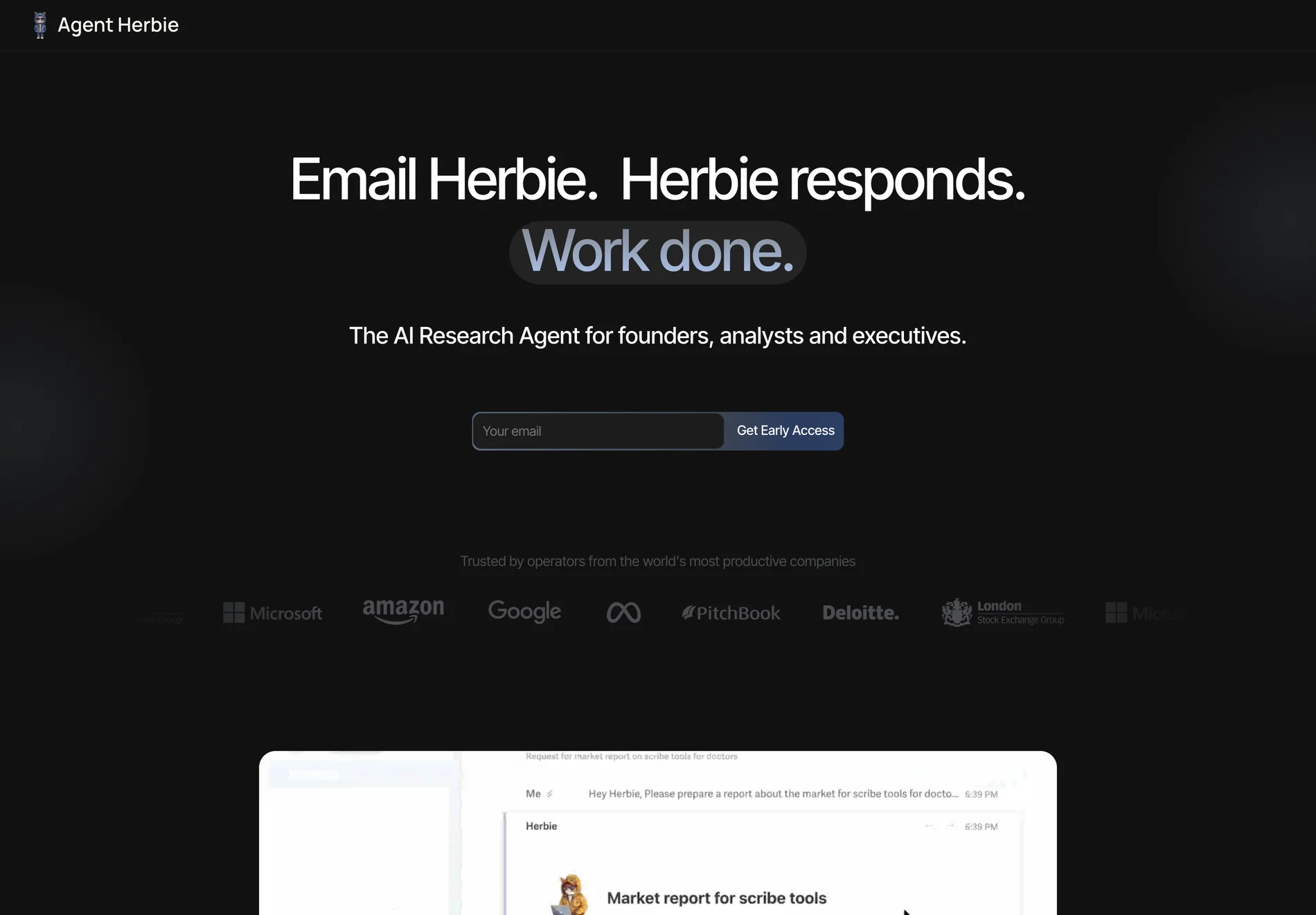 Agent Herbie: Boost Productivity with AI Research Assistance