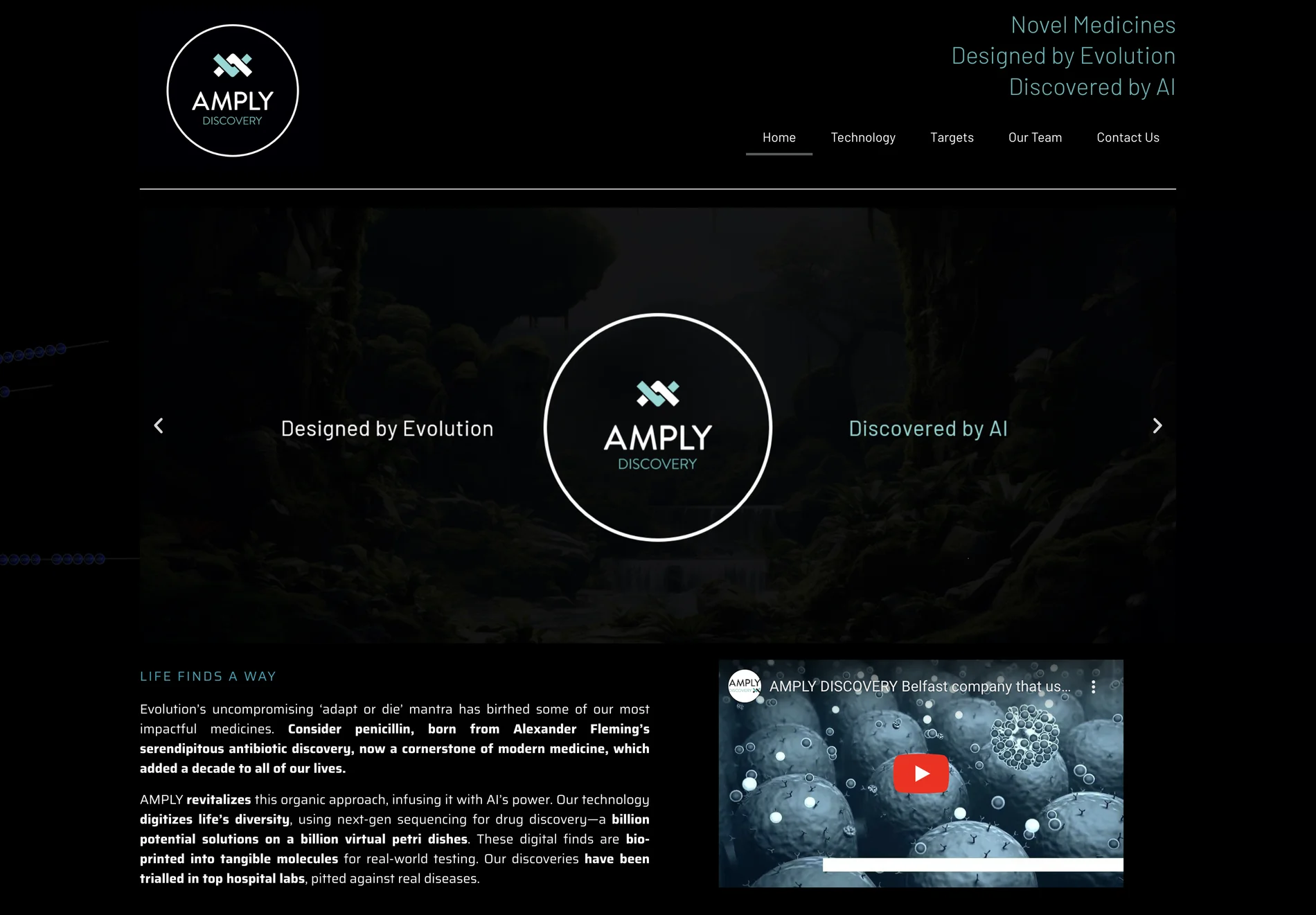 AMPLY Discovery: Revolutionizing Drug Discovery with AI and Evolution