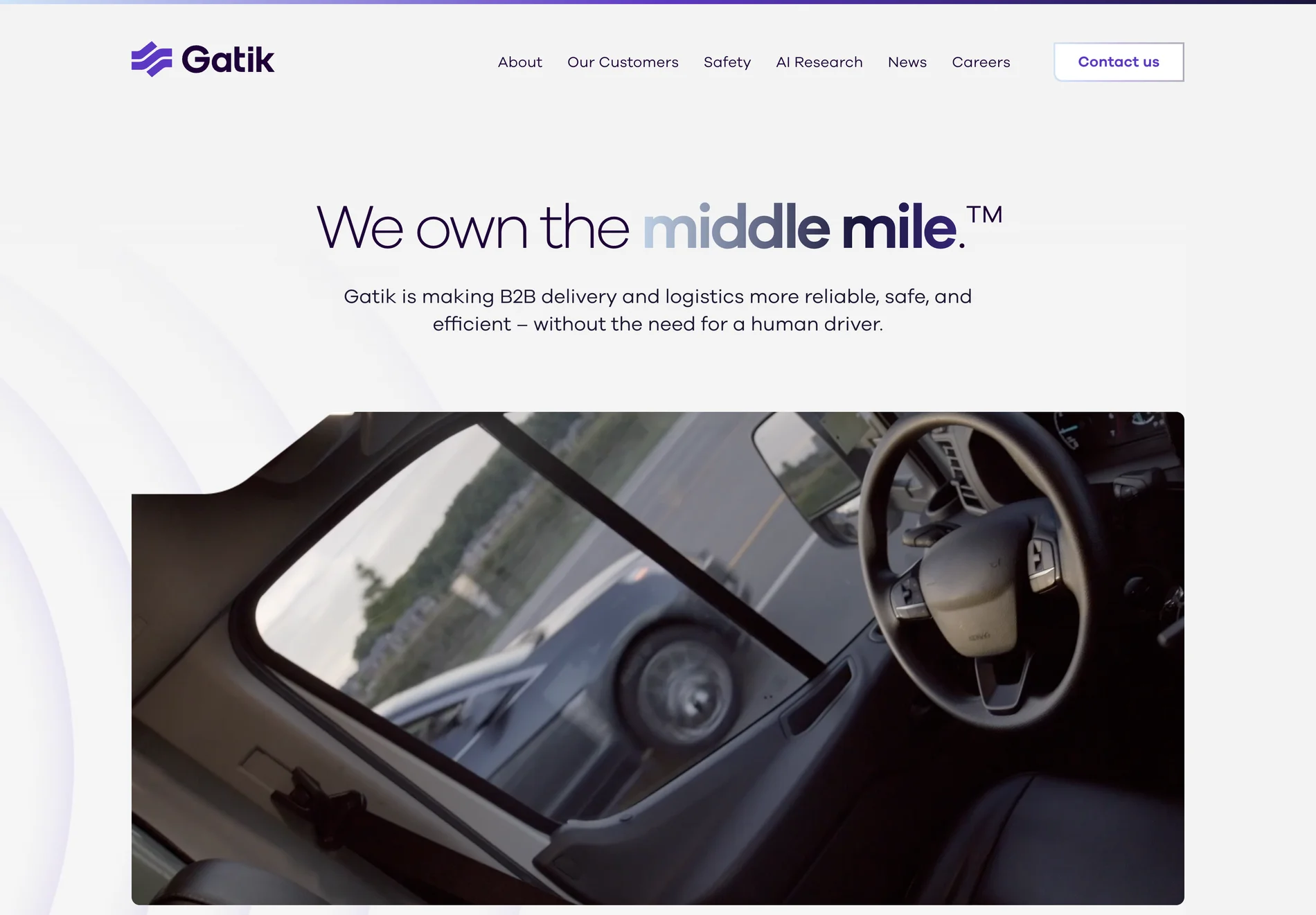 Gatik: Enhancing B2B Logistics with AI-Powered Autonomous Delivery