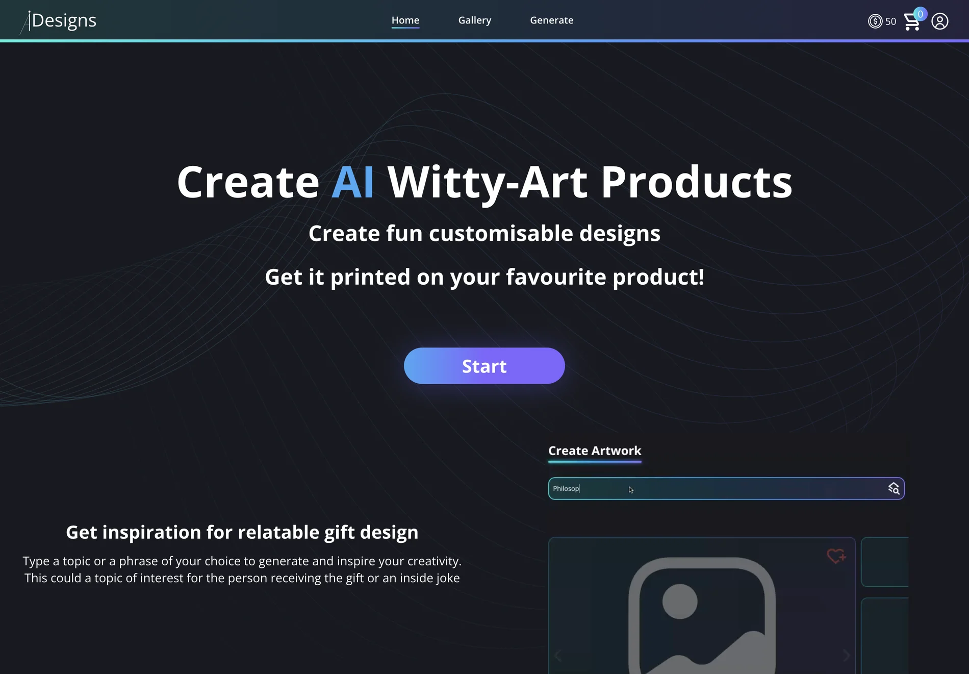 AI Witty-Art Products | Create & Customize Your Designs