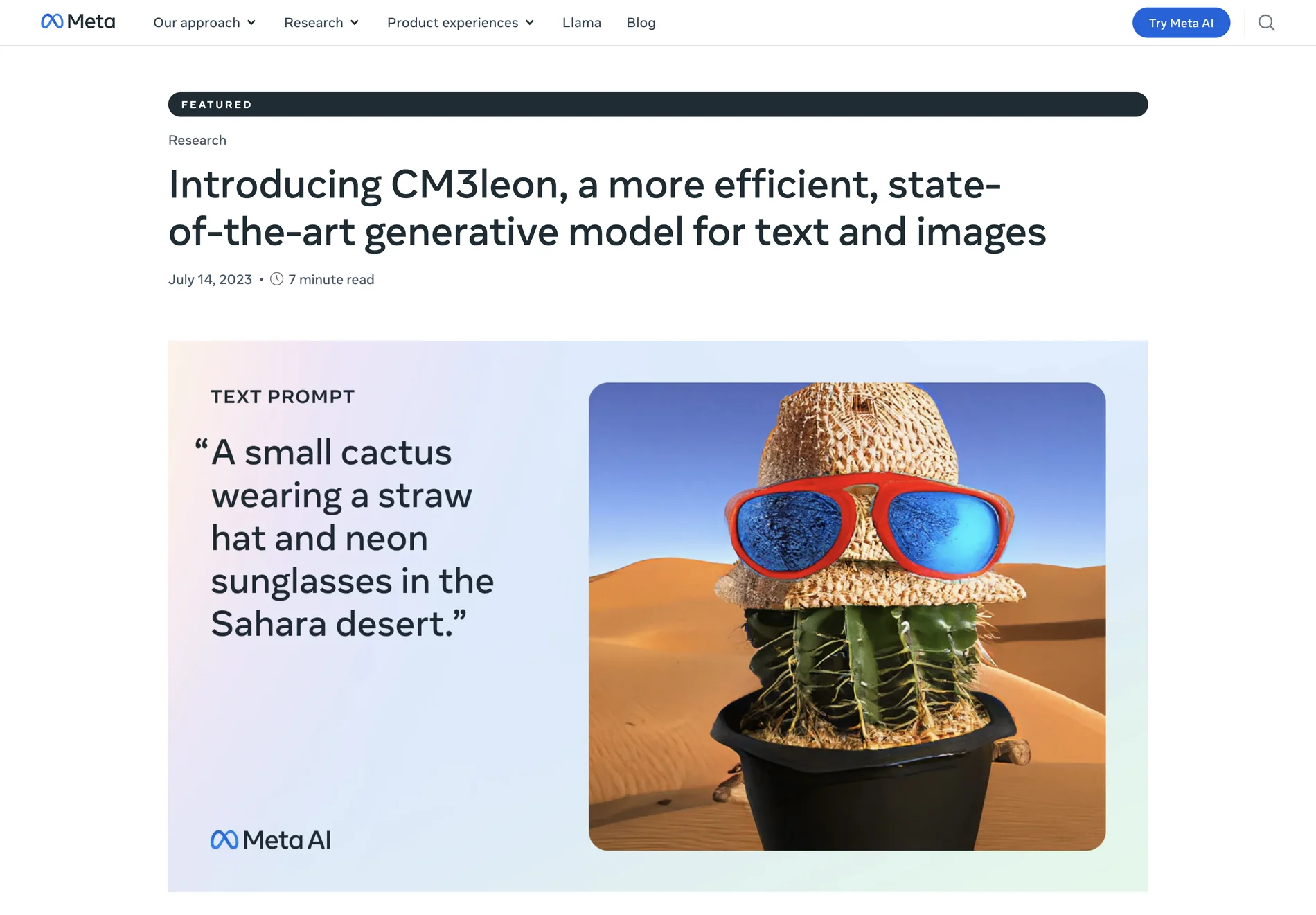 Introducing CM3leon: Revolutionizing Text and Image Generation with AI