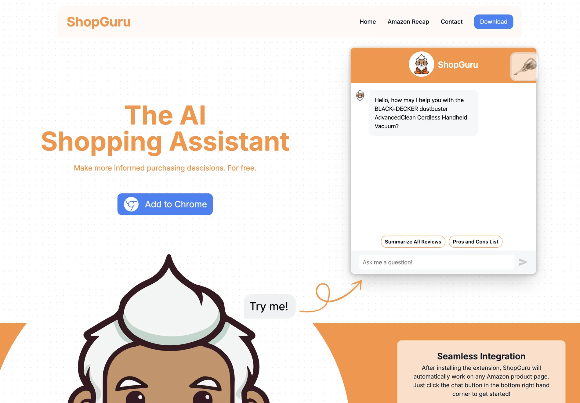 ShopGuru - The AI Shopping Assistant