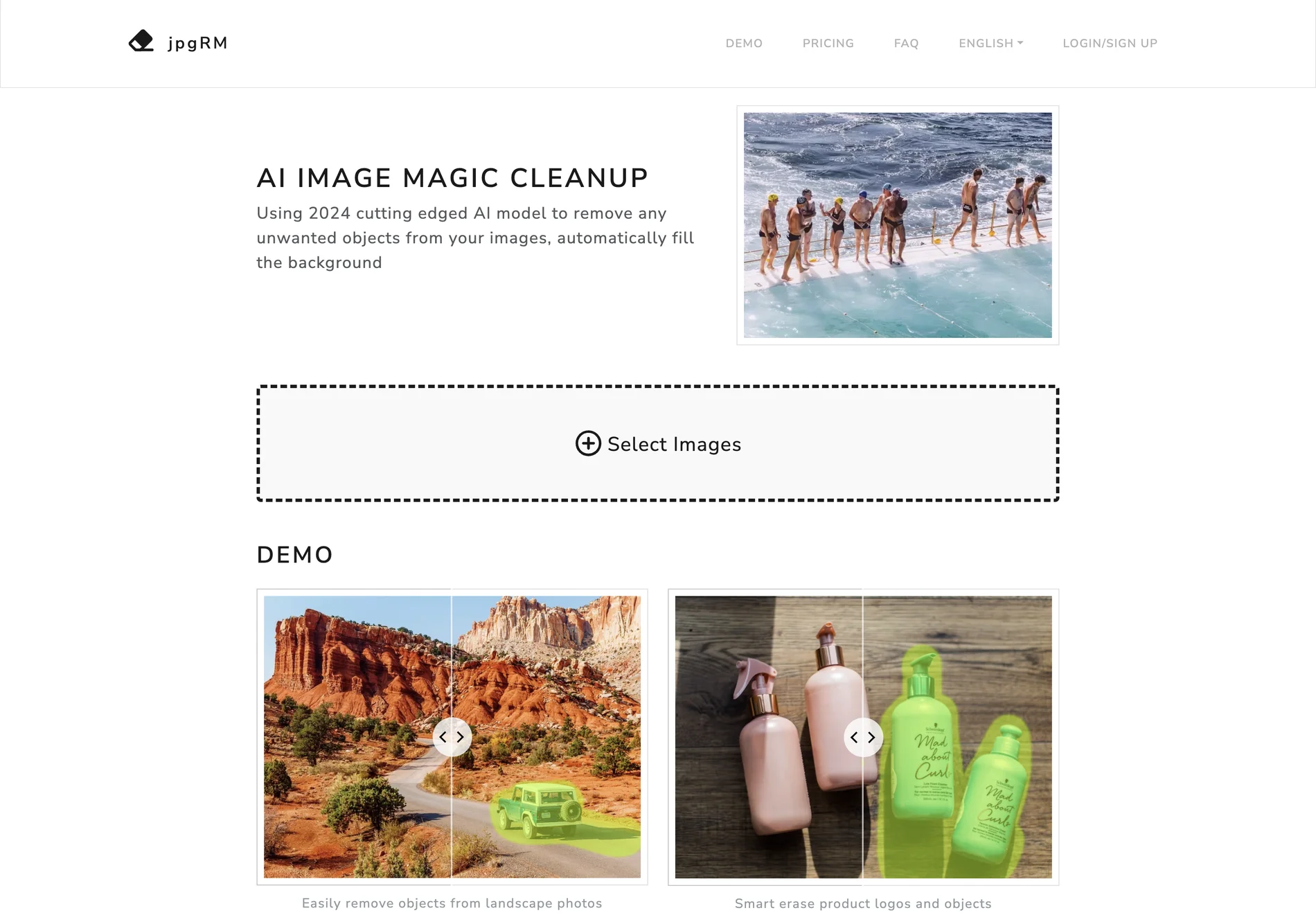 AI Image Magic Cleanup: Remove Unwanted Objects with jpgRM