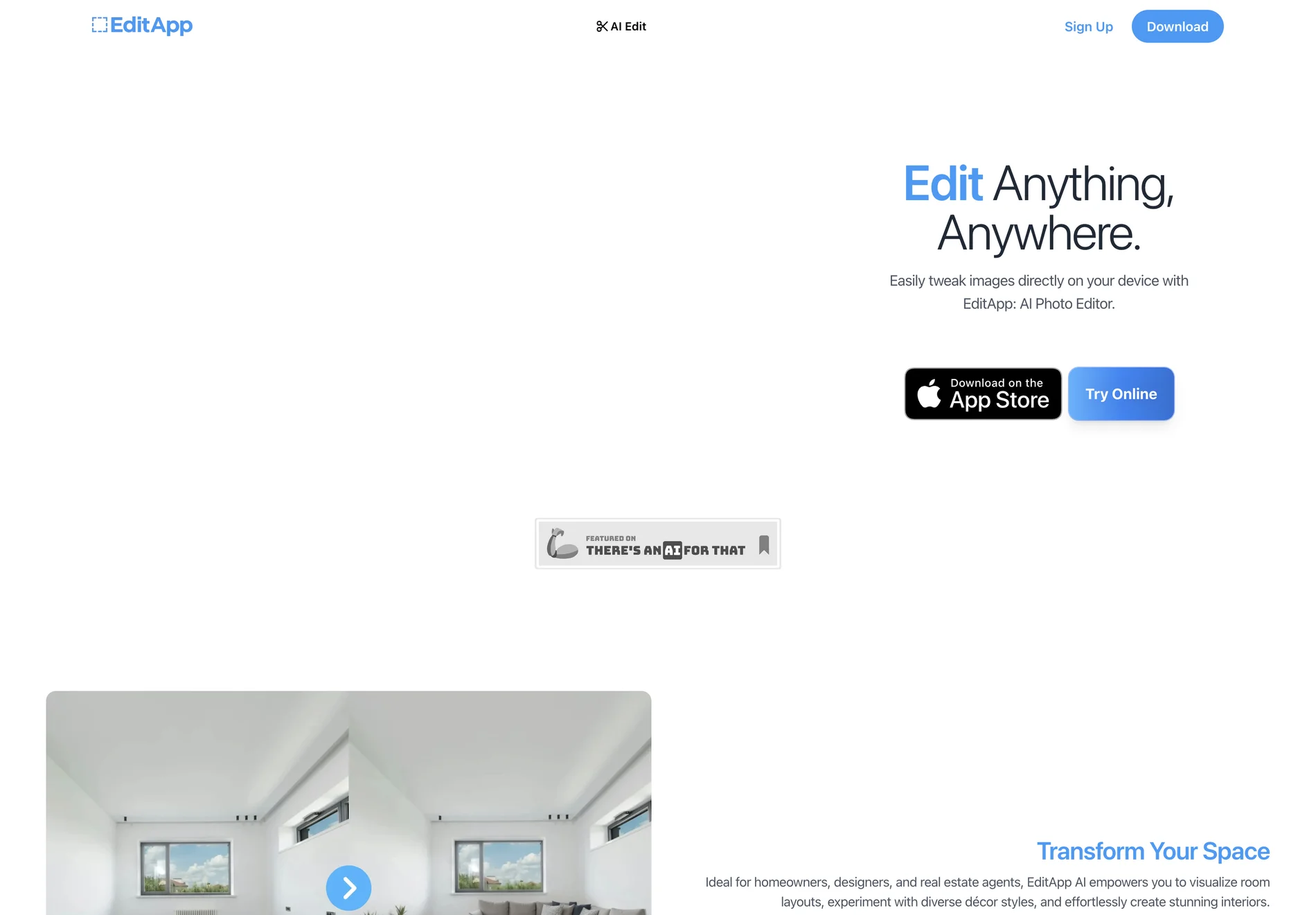 EditApp | Edit Anything with AI