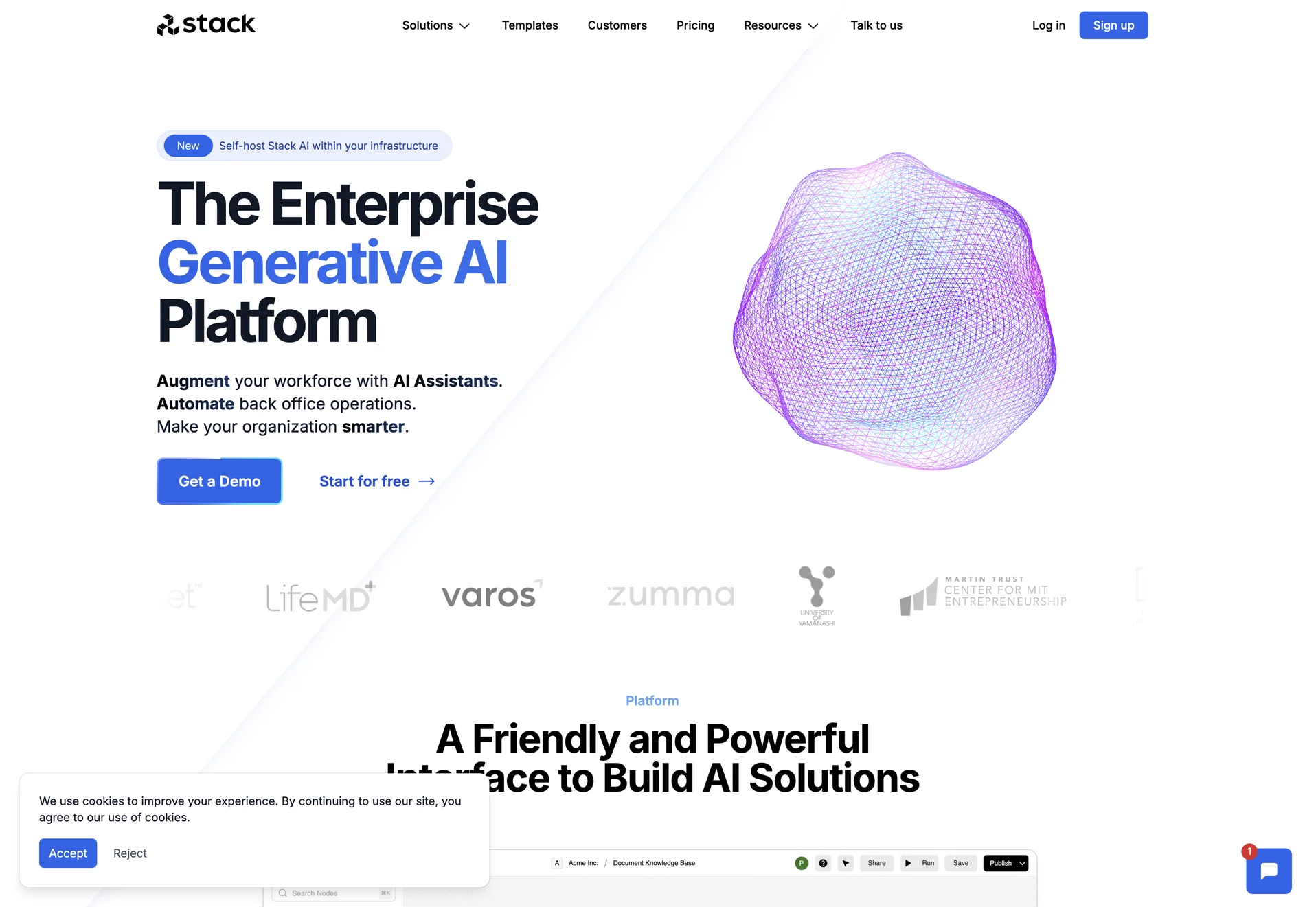 Stack AI: Revolutionizing Enterprise AI with Generative AI Platform