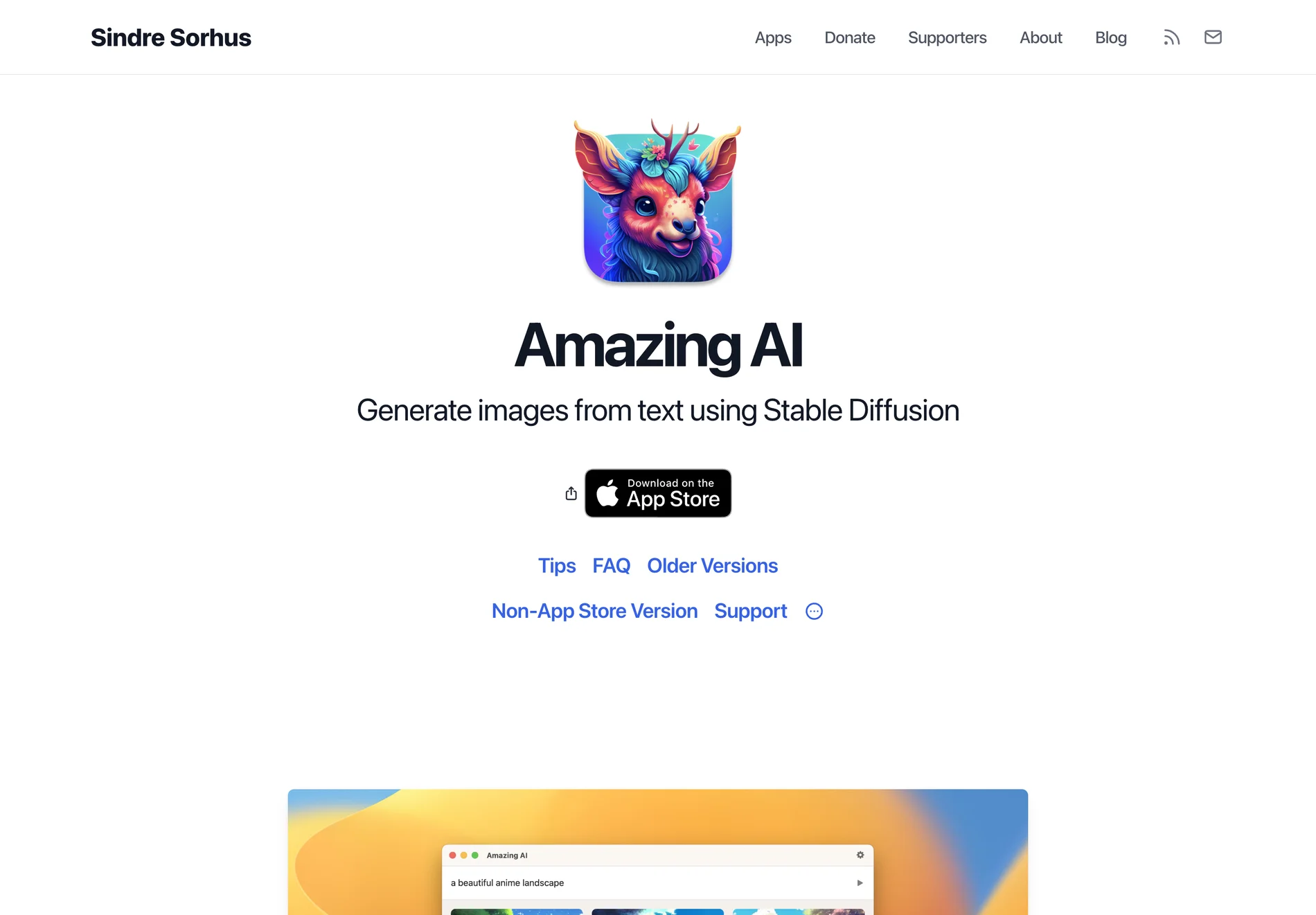 Amazing AI: AI-Powered Text-to-Image Generator for Apple Silicon