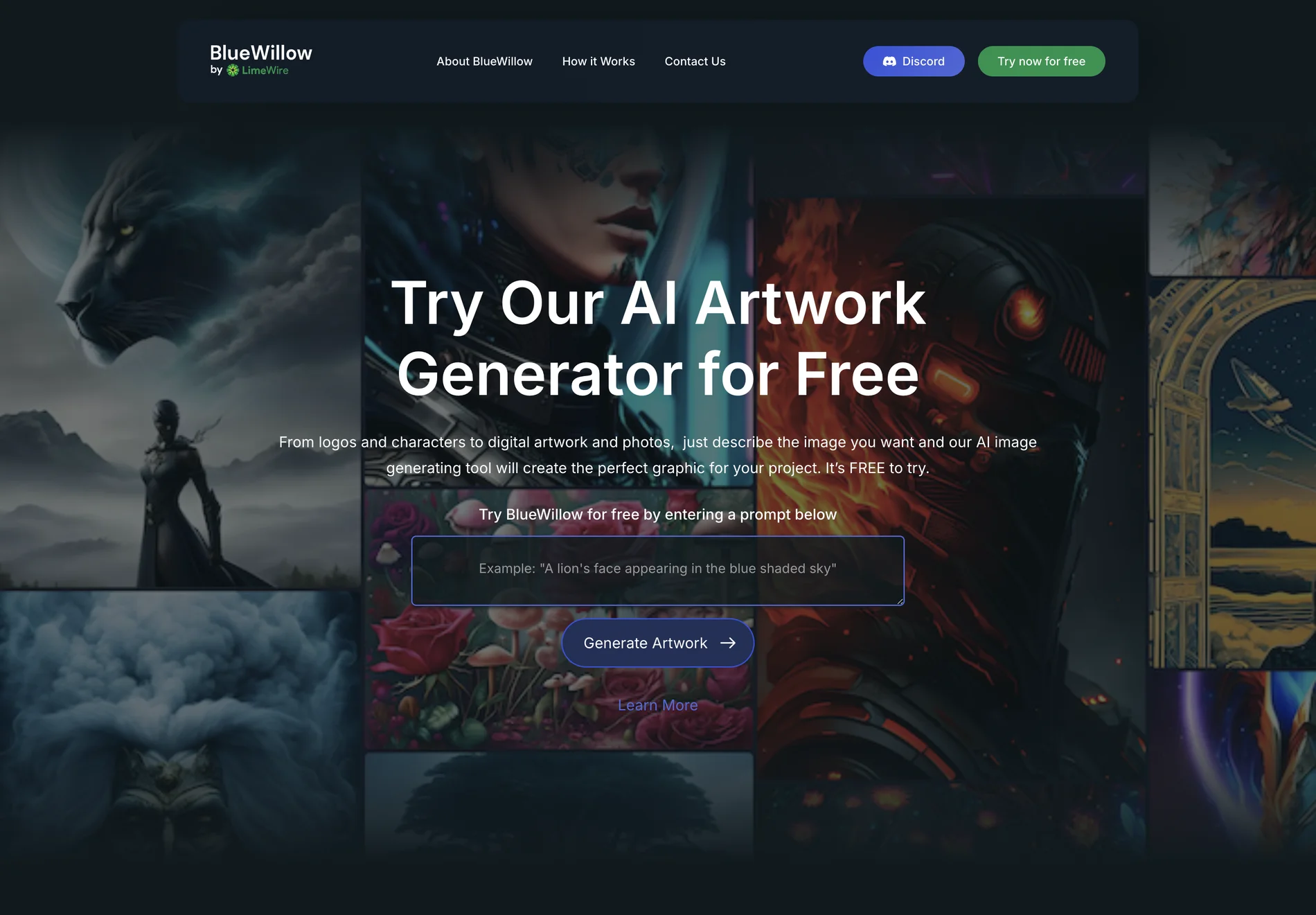 BlueWillow | Free AI Art Generator