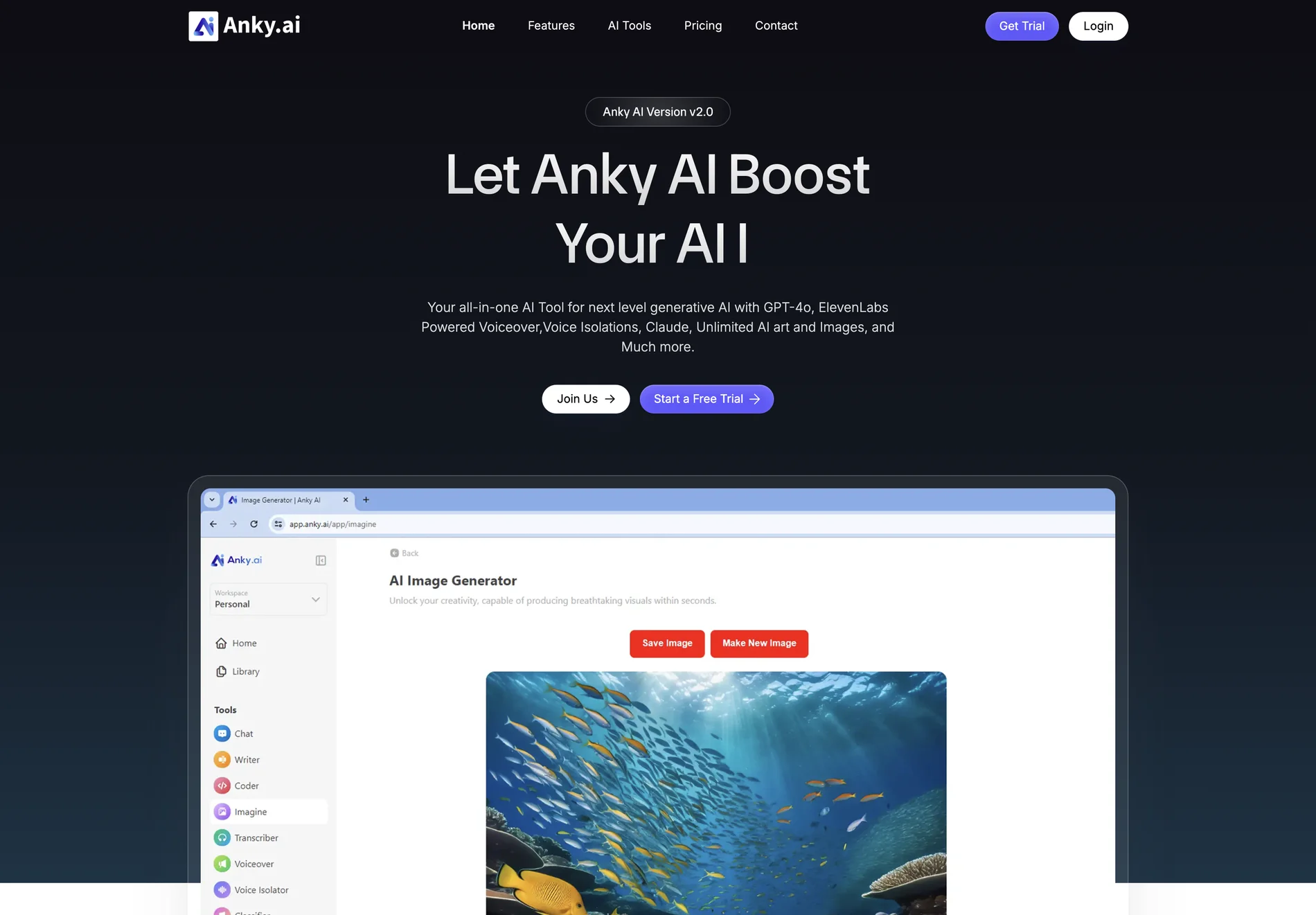 Anky AI: Affordable AI Solutions | Copywriting, Chatbots, Image Generation & More