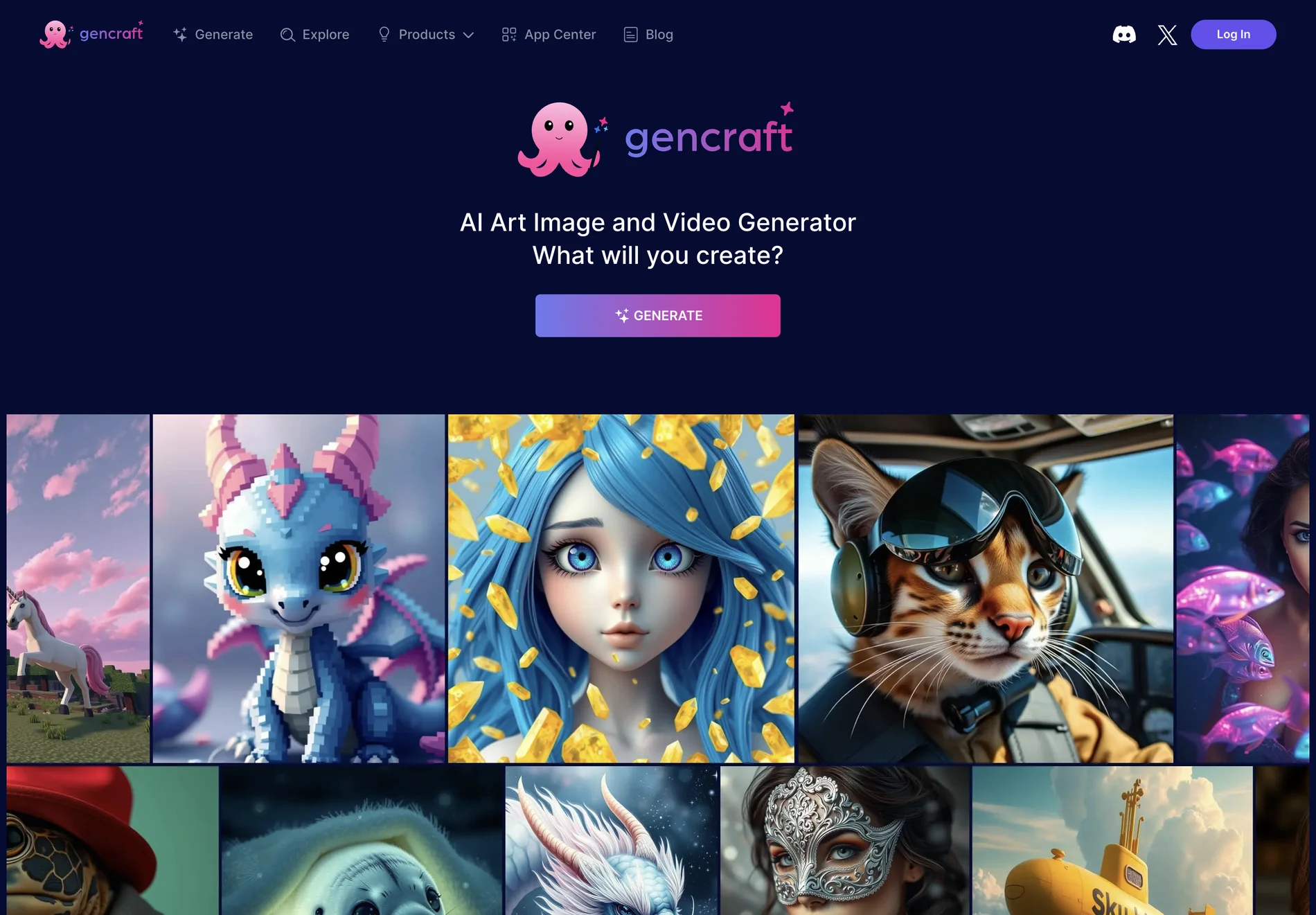 Gencraft: AI Art Generator for Creating Stunning Photos and Image Variations