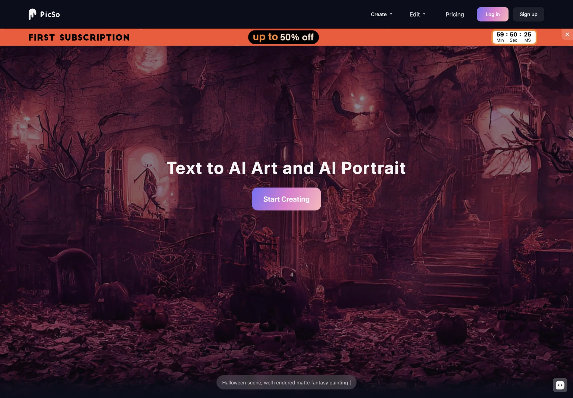 AI Art Generator: Text to Image in All Art Styles - PicSo