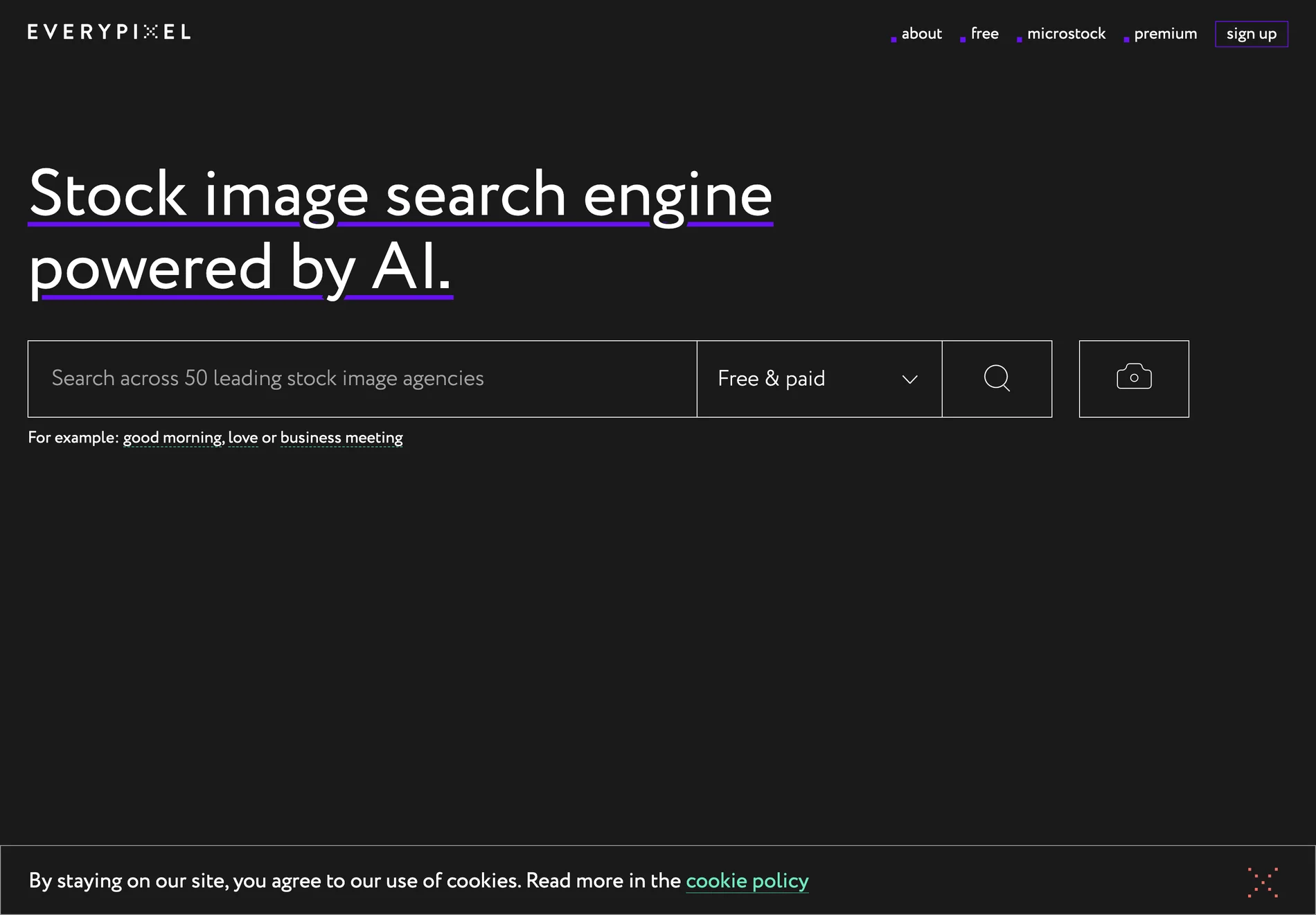 Everypixel: AI-Powered Stock Image Search Engine