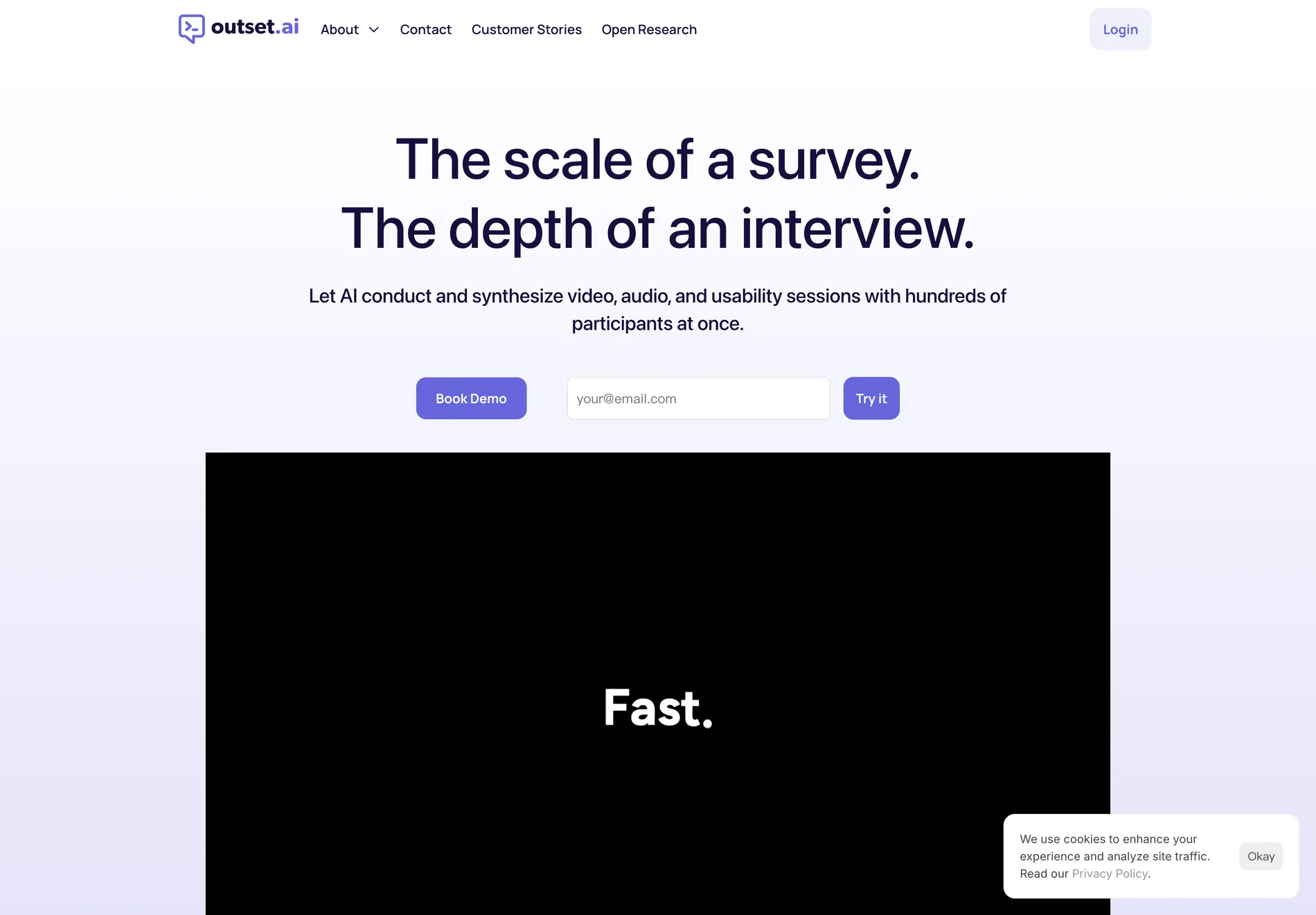 Outset - The AI-Moderated Research Platform