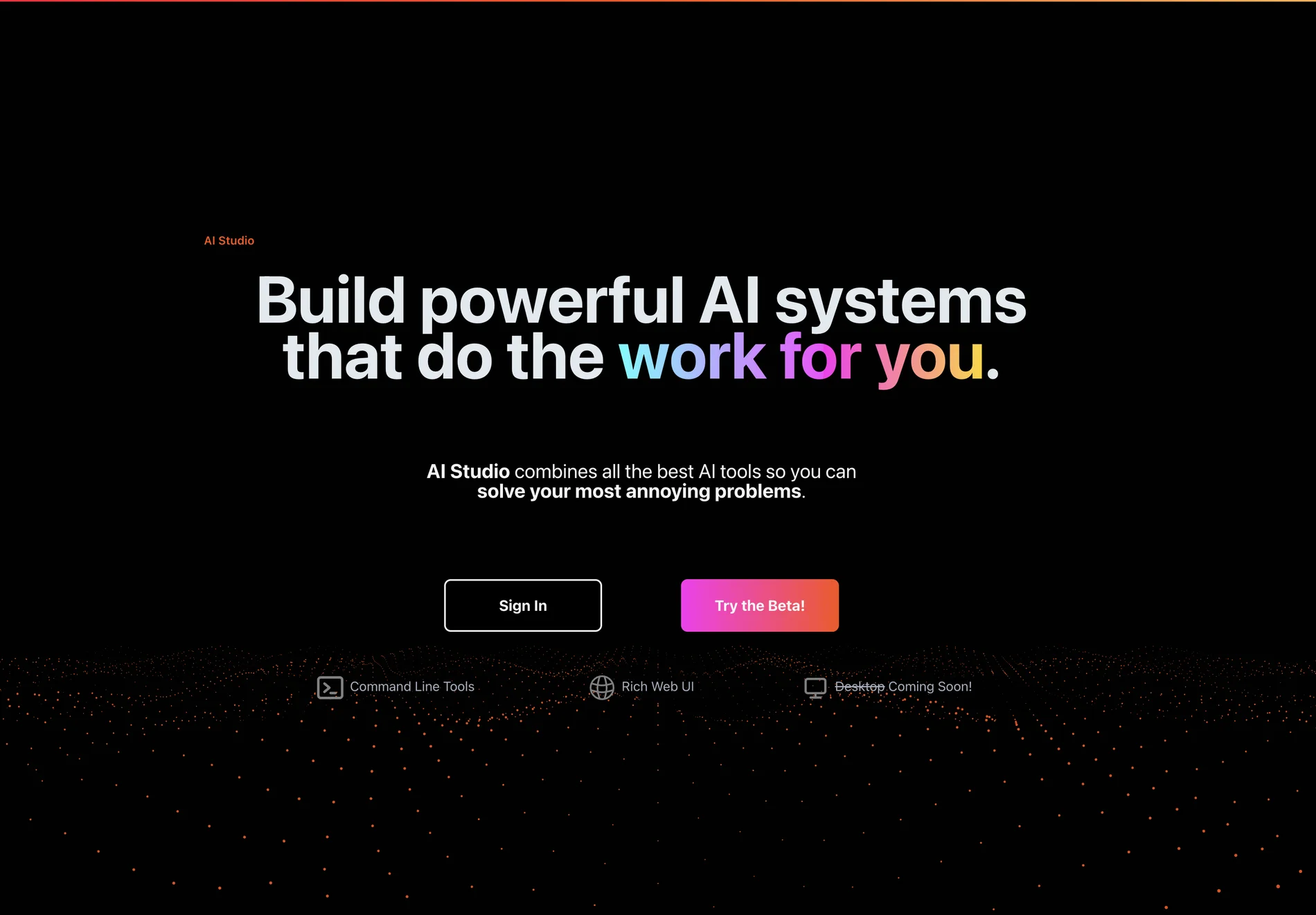 AI Studio: Your All-in-One AI Solution