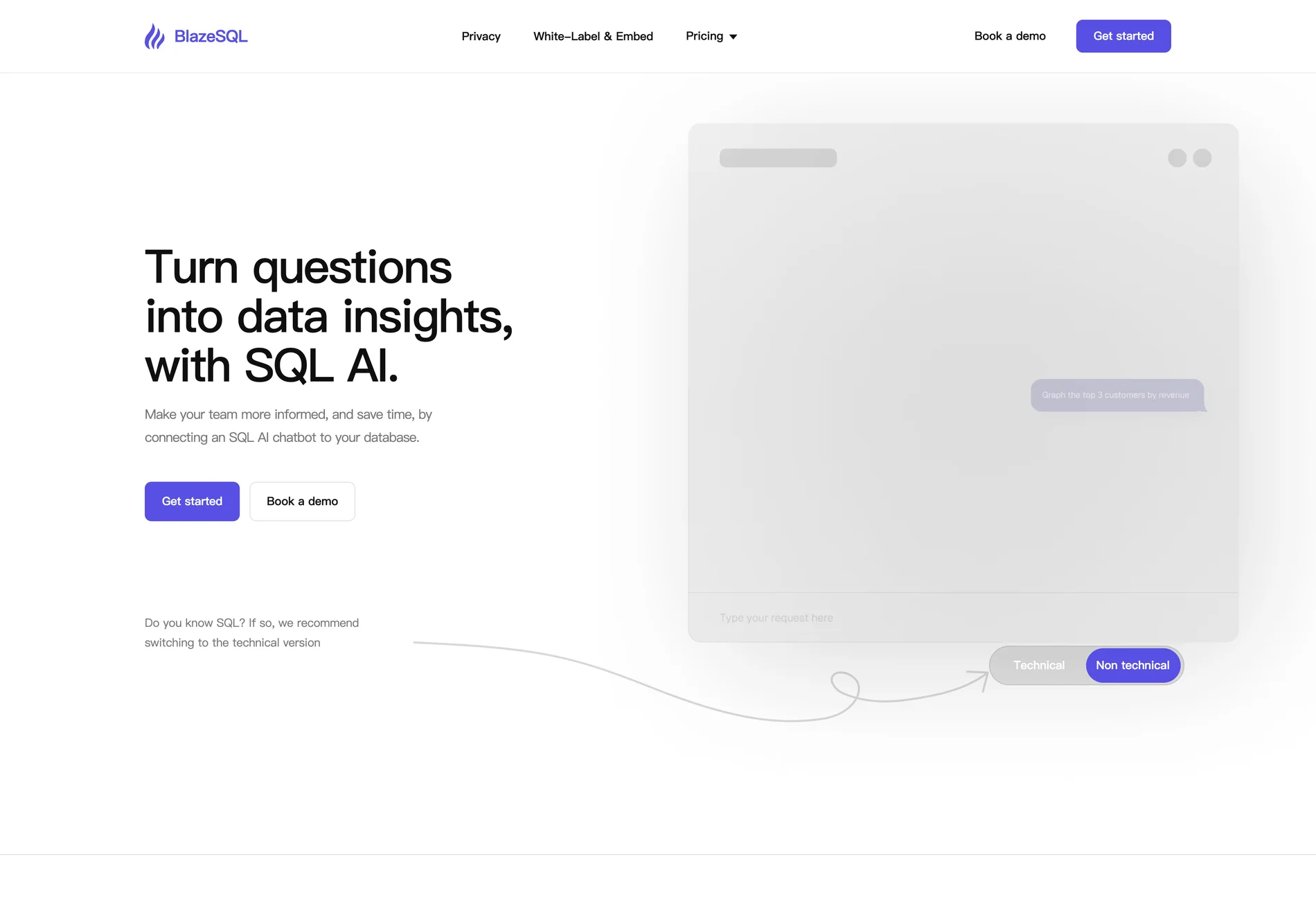 BlazeSQL AI: Transforming Questions into Data Insights