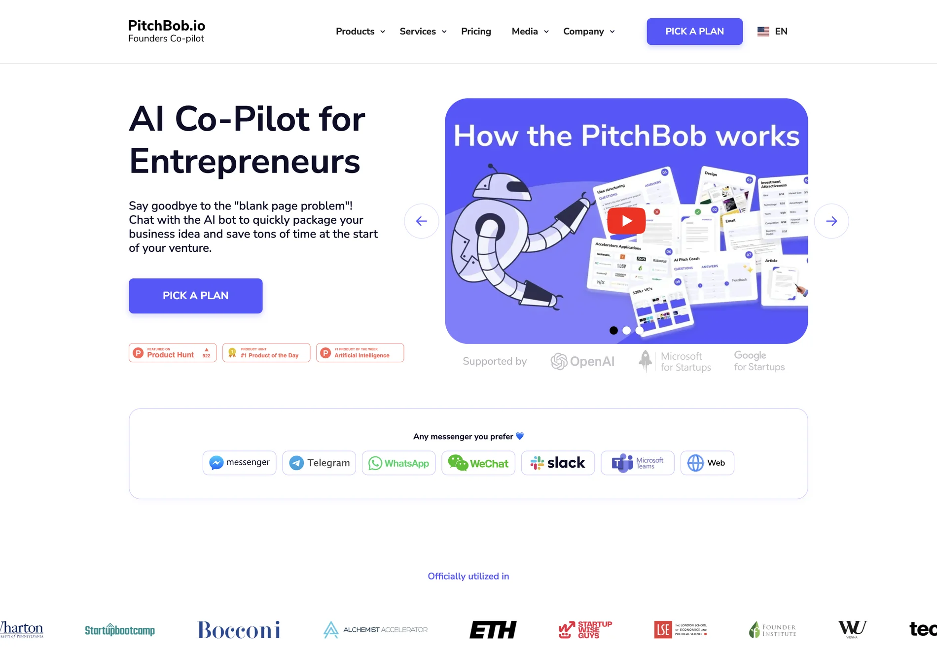 PitchBob: AI-Powered Pitch Deck Generator for Entrepreneurs