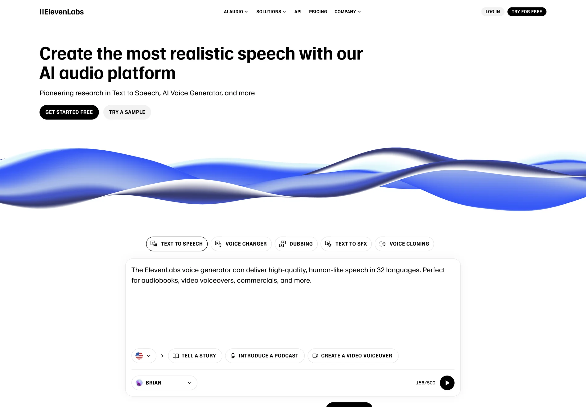 ElevenLabs: AI-Powered Audio Platform for Realistic Speech