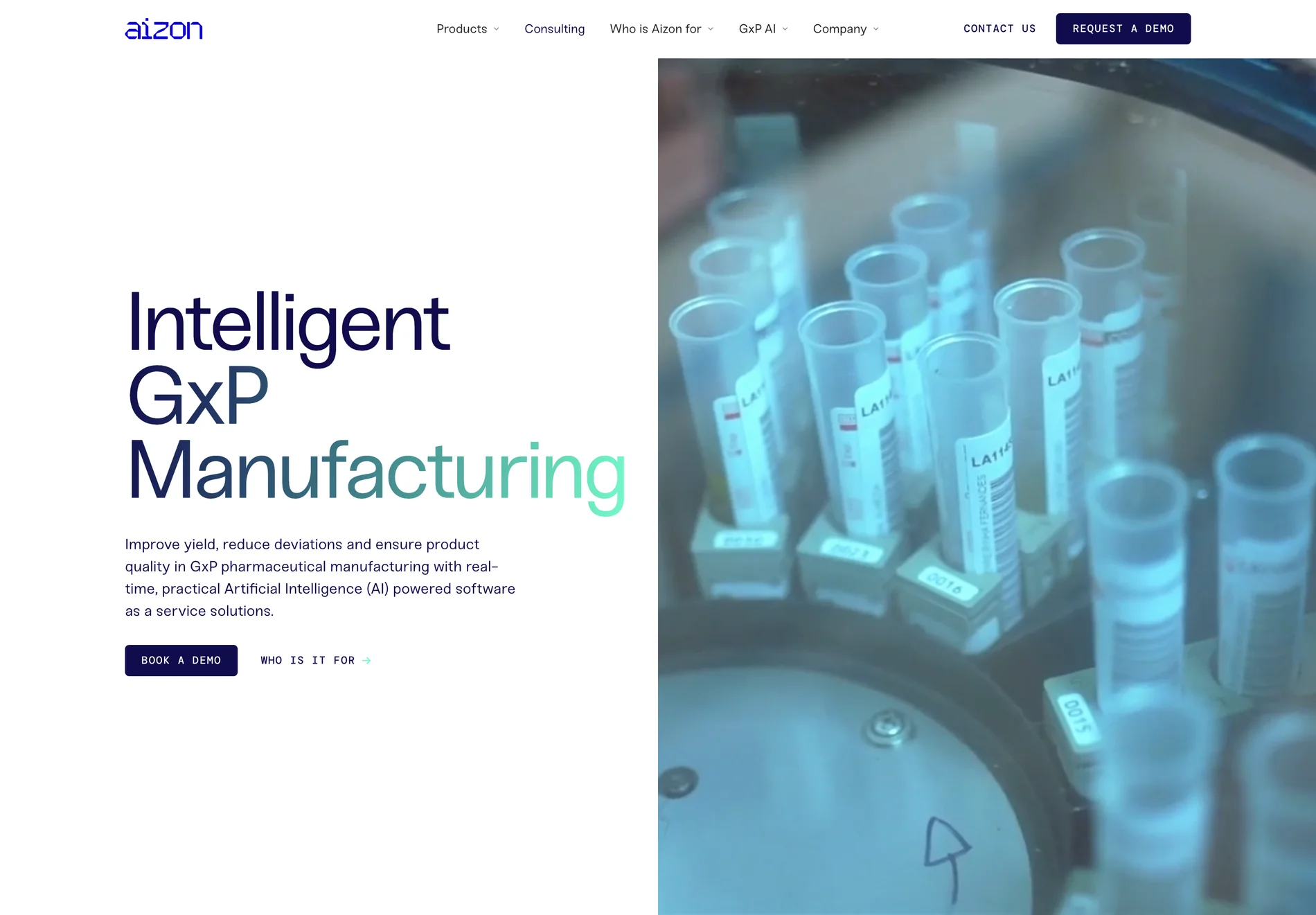 Aizon – Enhancing GxP Pharmaceutical Manufacturing with AI