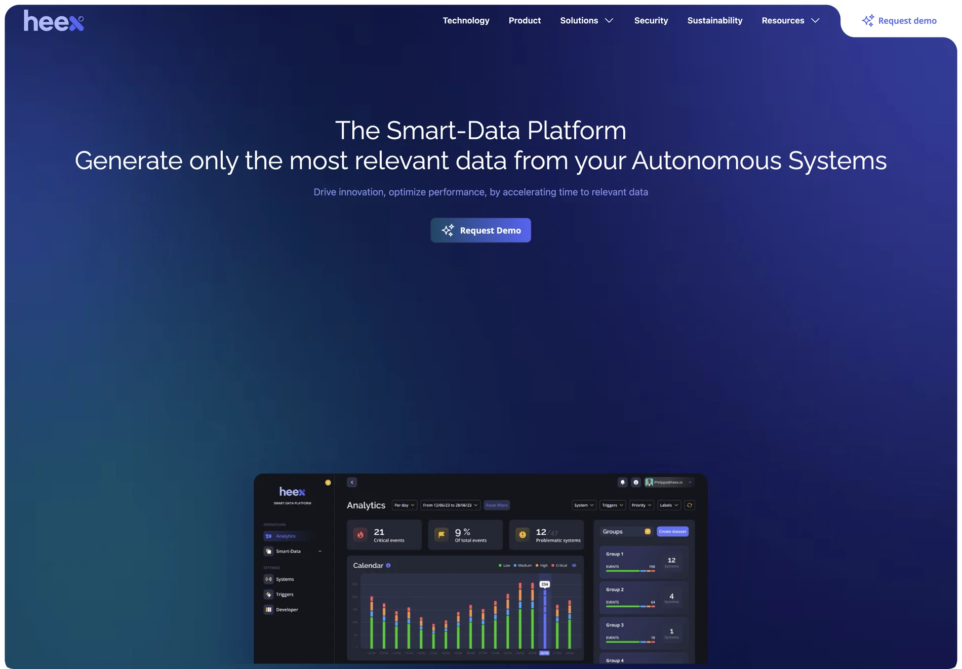 Heex Technologies: Streamlining Data Governance for Autonomous Systems