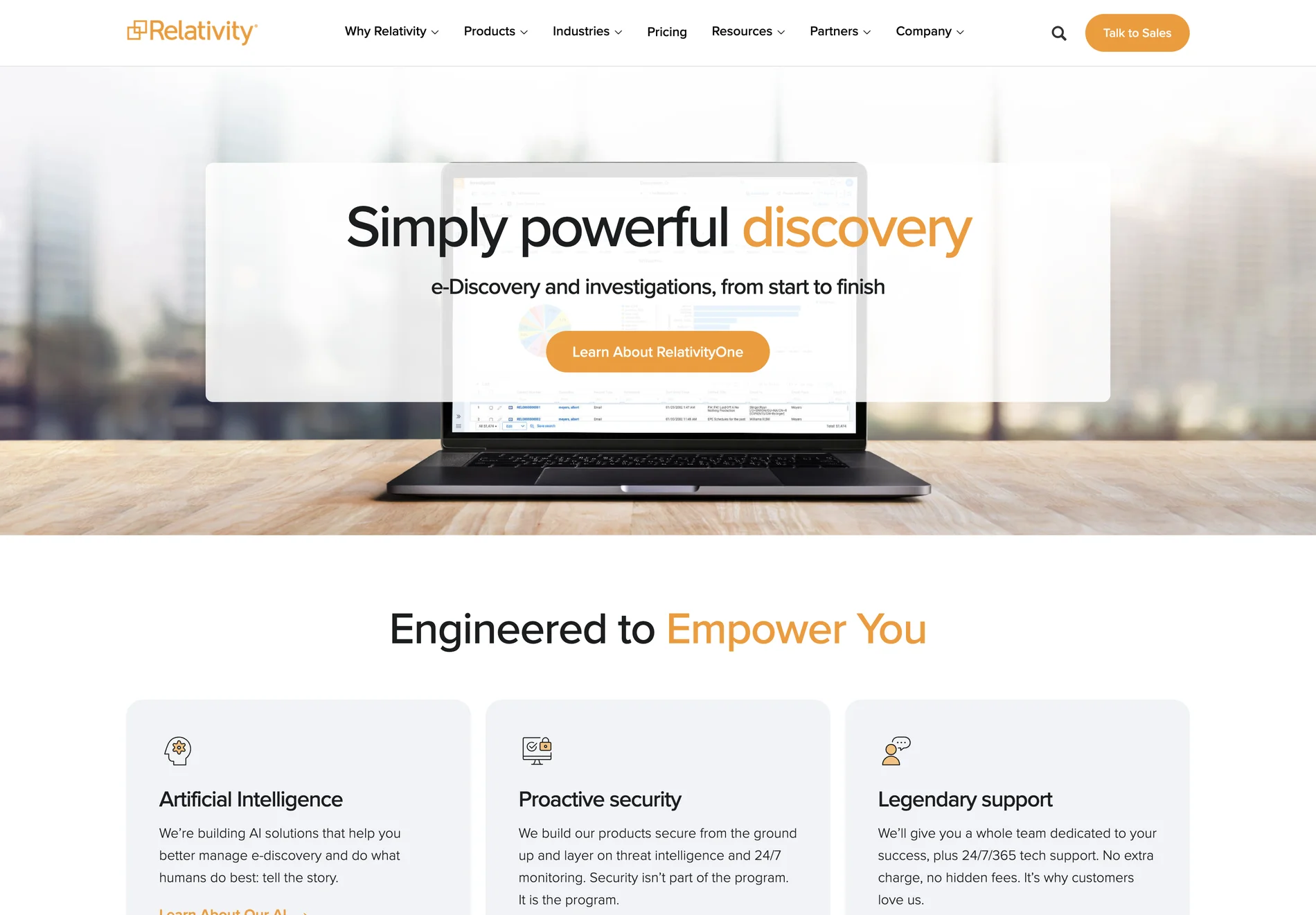 Relativity: AI-Powered e-Discovery Solutions for Legal Teams