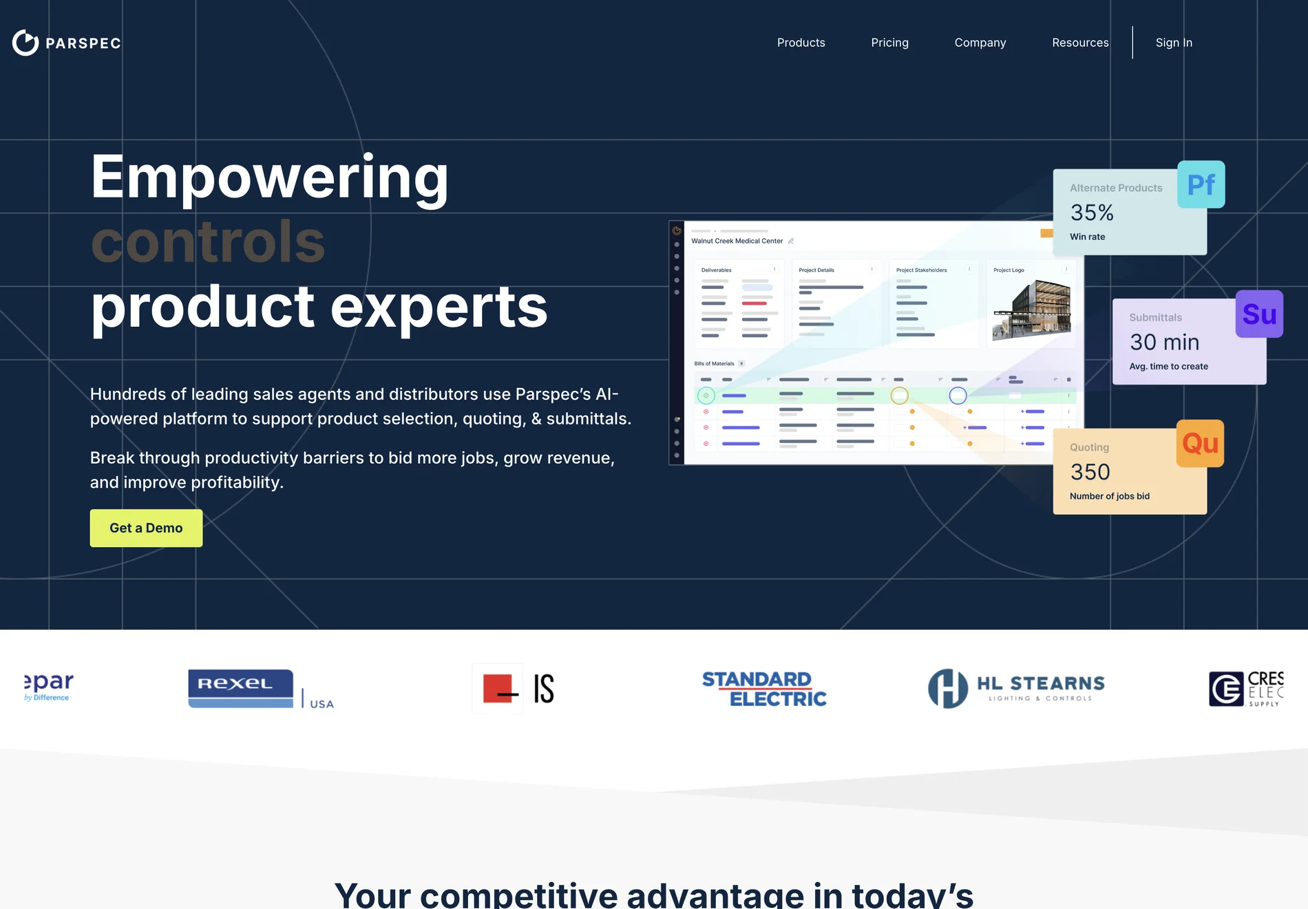 Parspec: AI-Powered Platform for Product Selection, Quoting, & Submittals