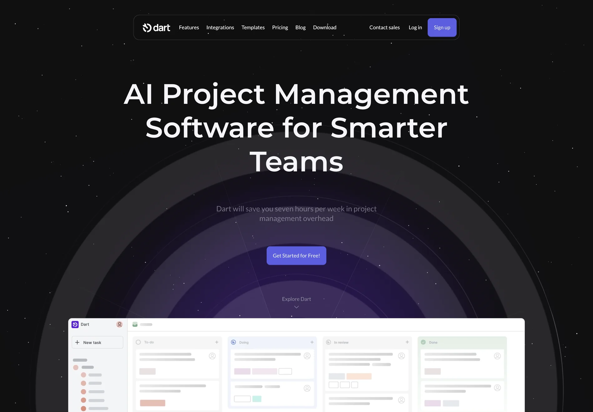 Dart - AI-Powered Project Management for Smarter Teams