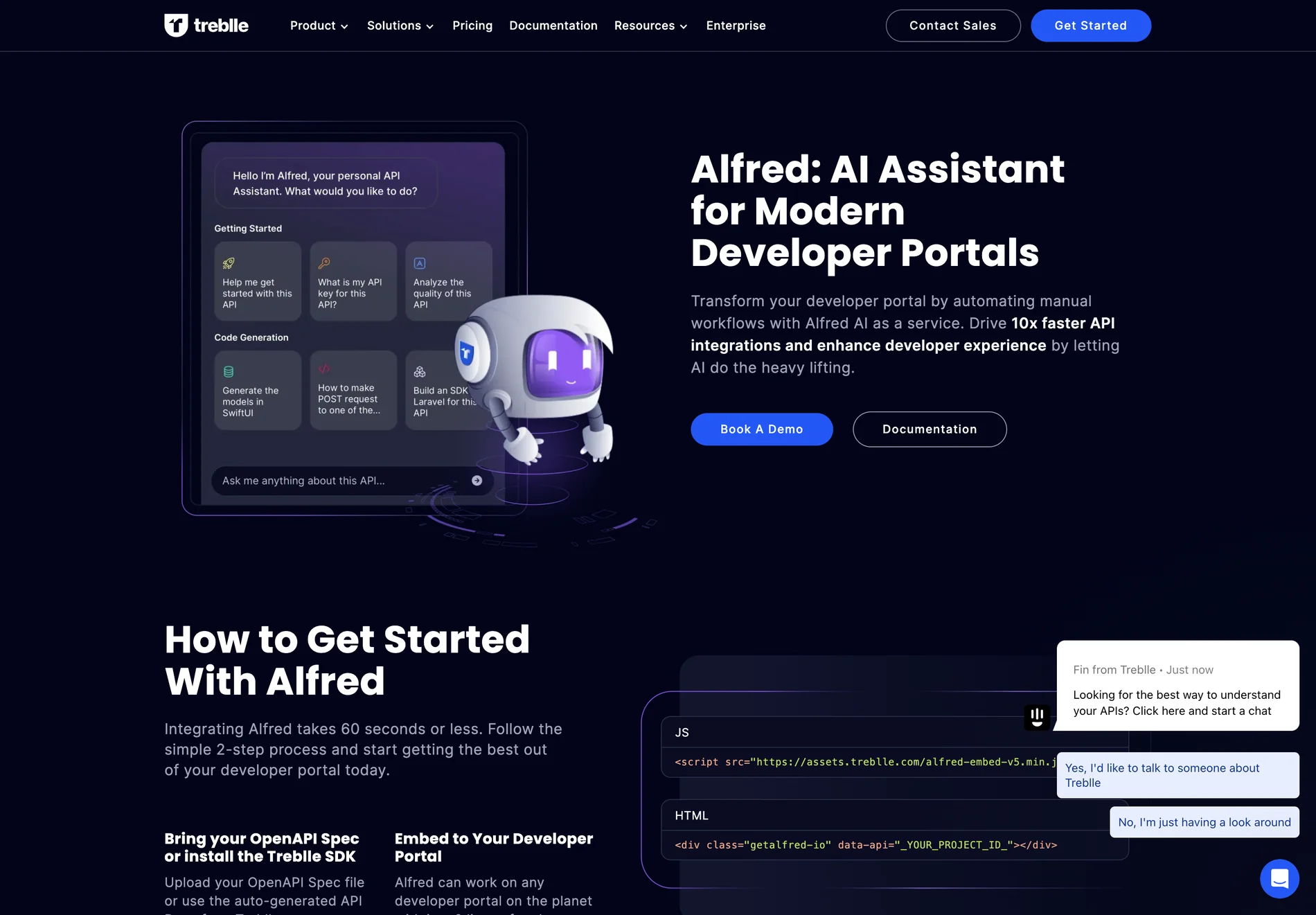 Alfred: Revolutionizing Developer Portals with AI Automation