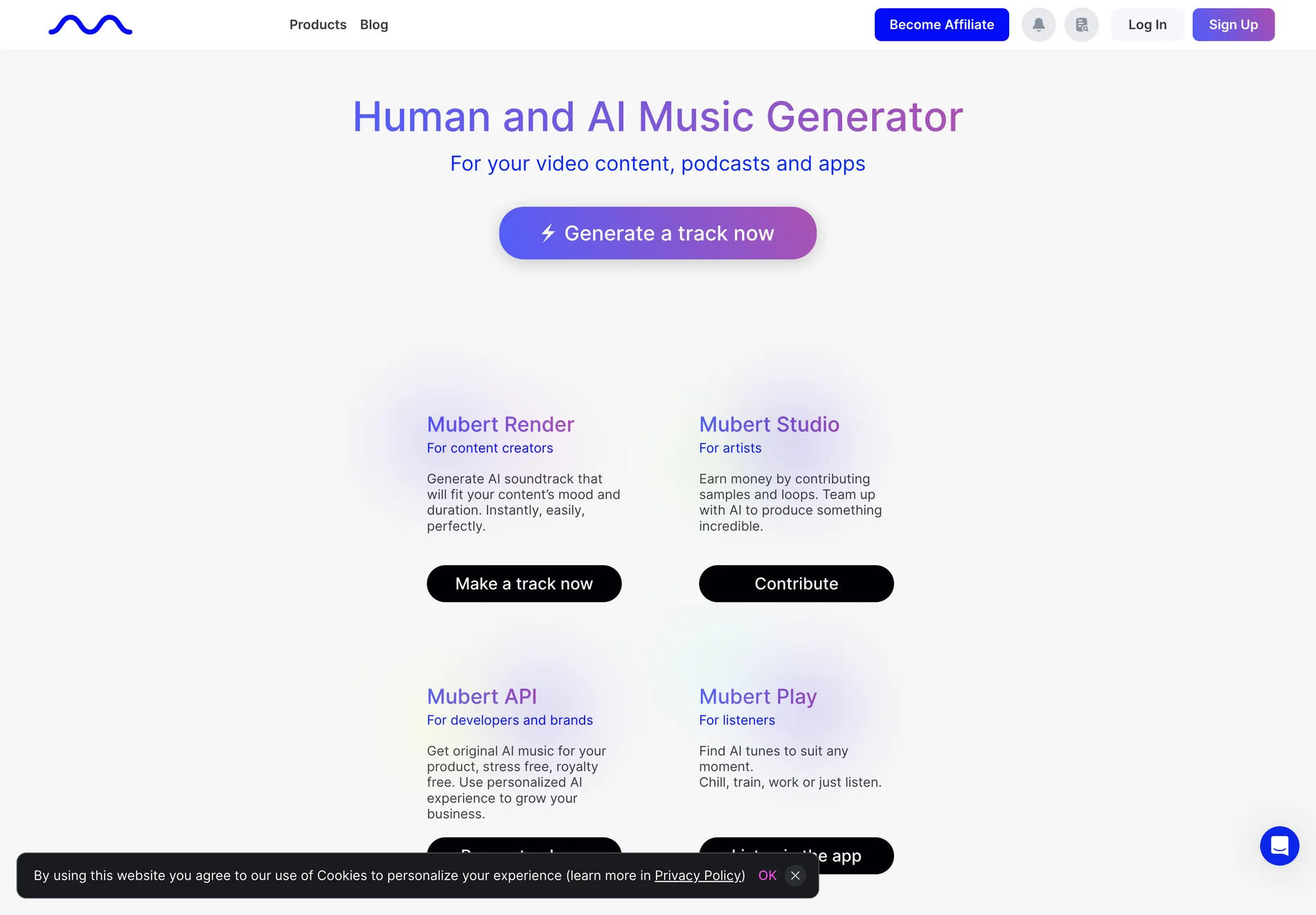 Mubert AI Music Generator: Create Royalty-Free Soundtracks Effortlessly