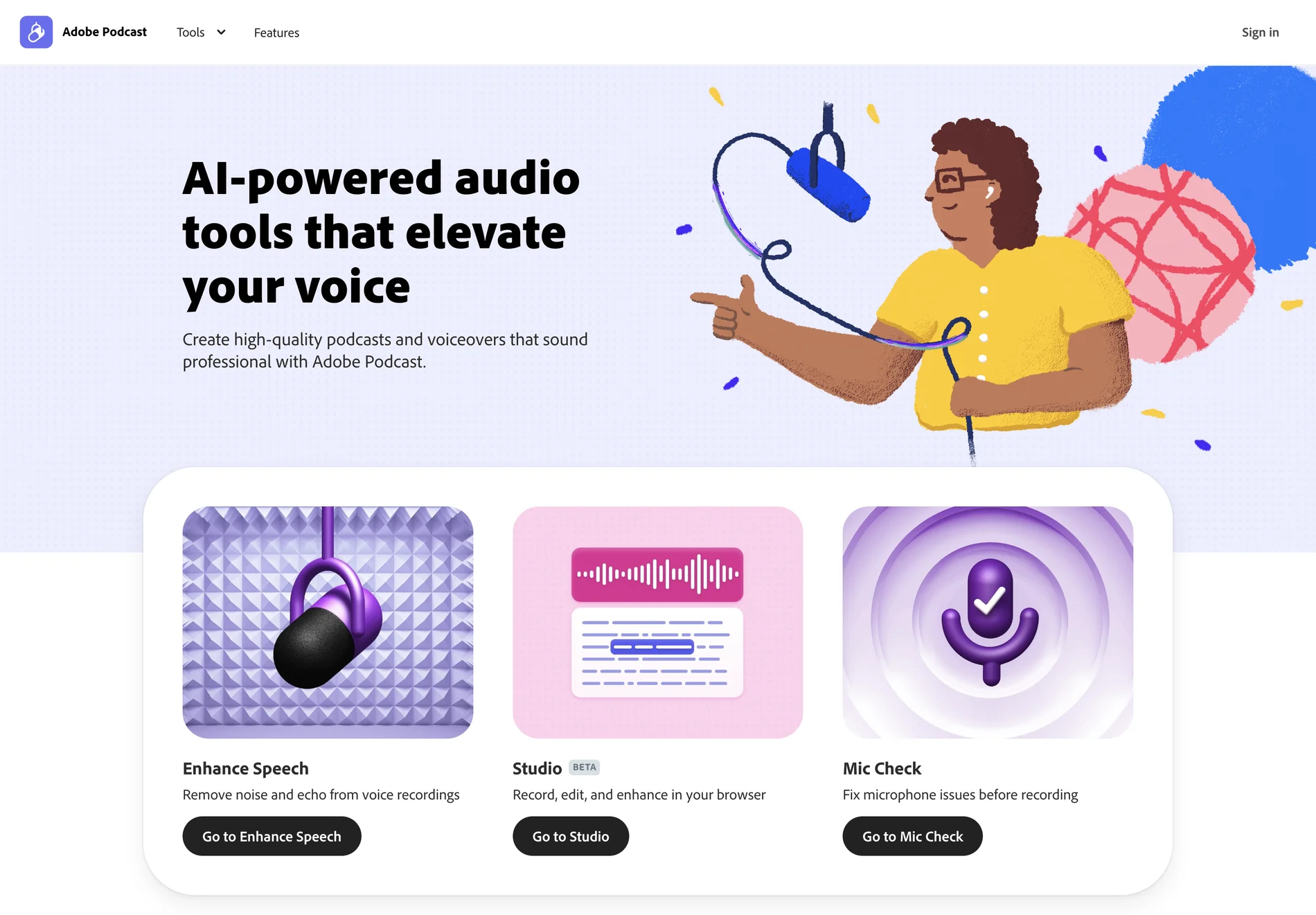 Adobe Podcast: AI-Powered Audio Recording and Editing for Professionals