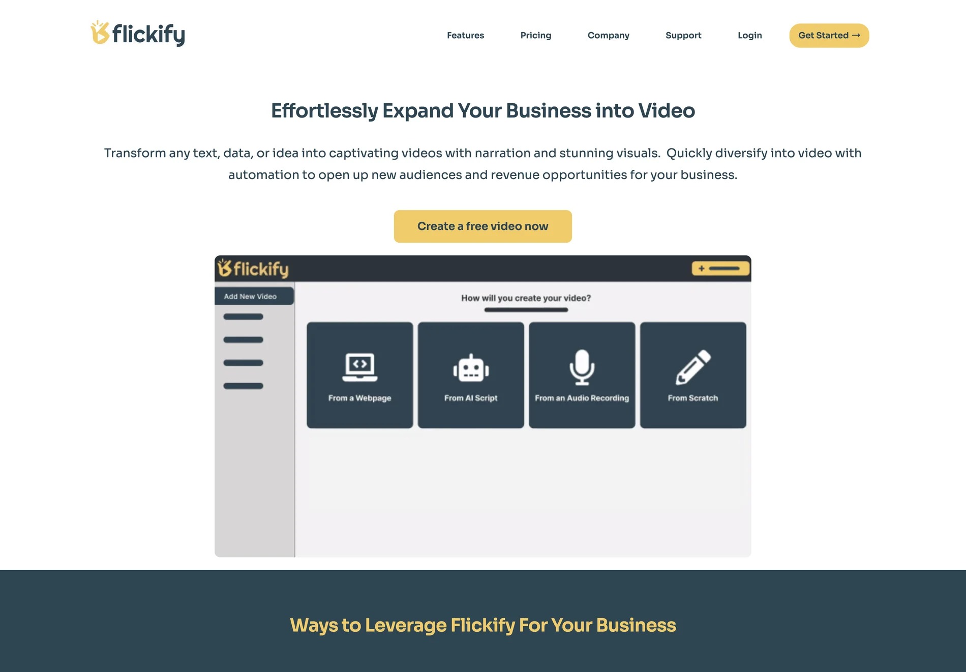 Flickify: Turn Articles Into Videos Fast with AI