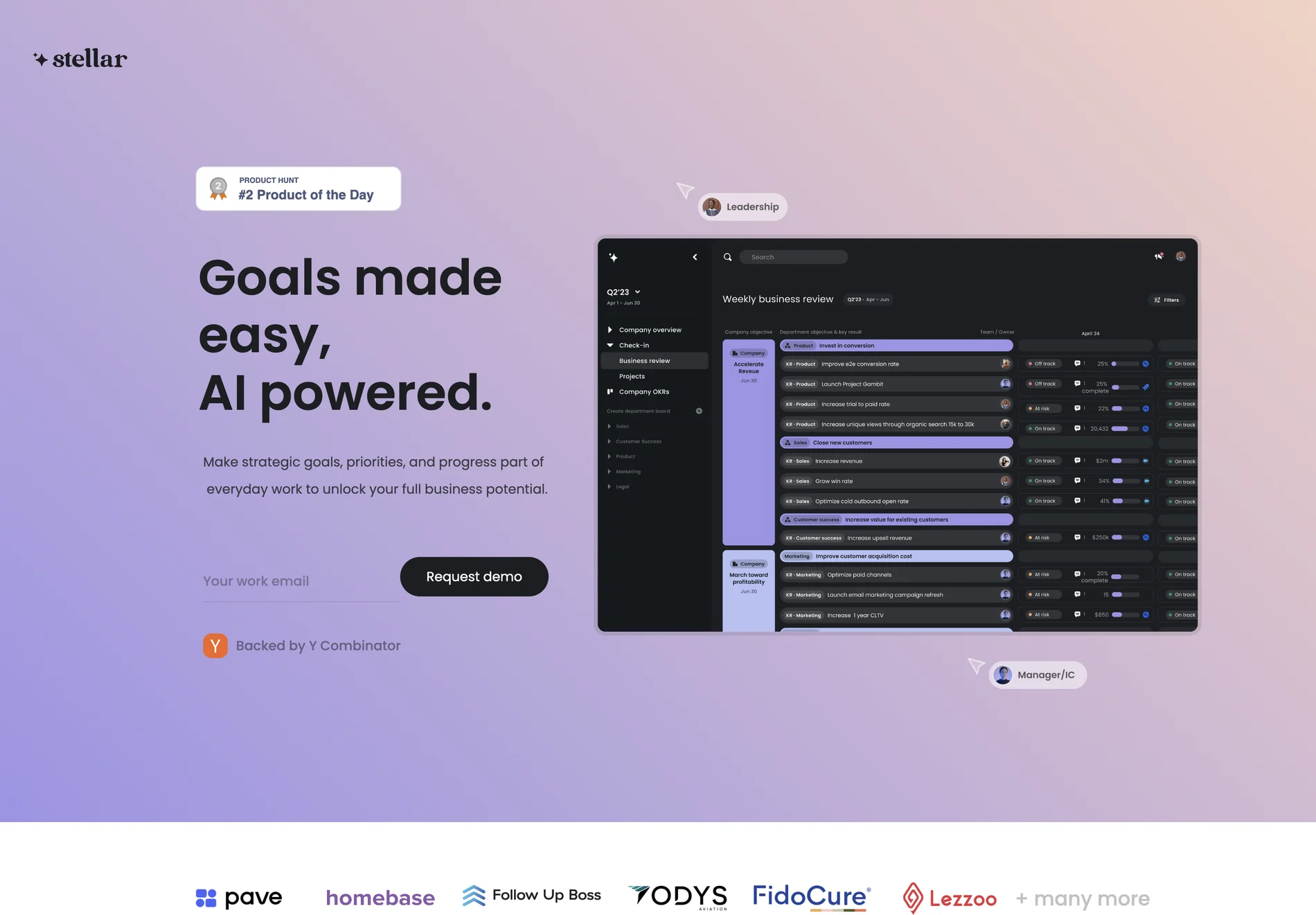 Stellar - Revolutionizing Goal Setting and Tracking with AI