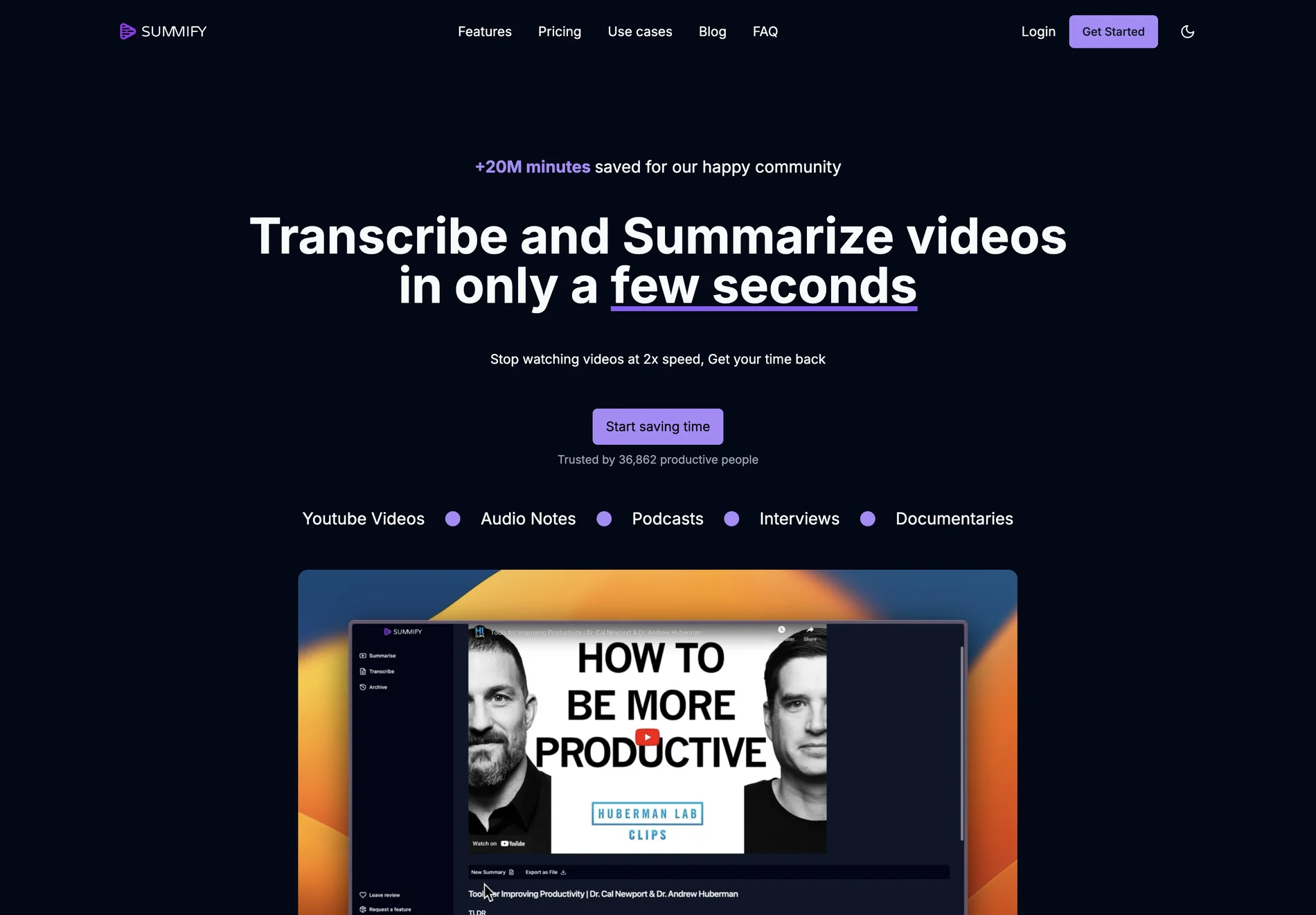 Summify: AI-Powered Video and Audio Transcriber & Summarizer