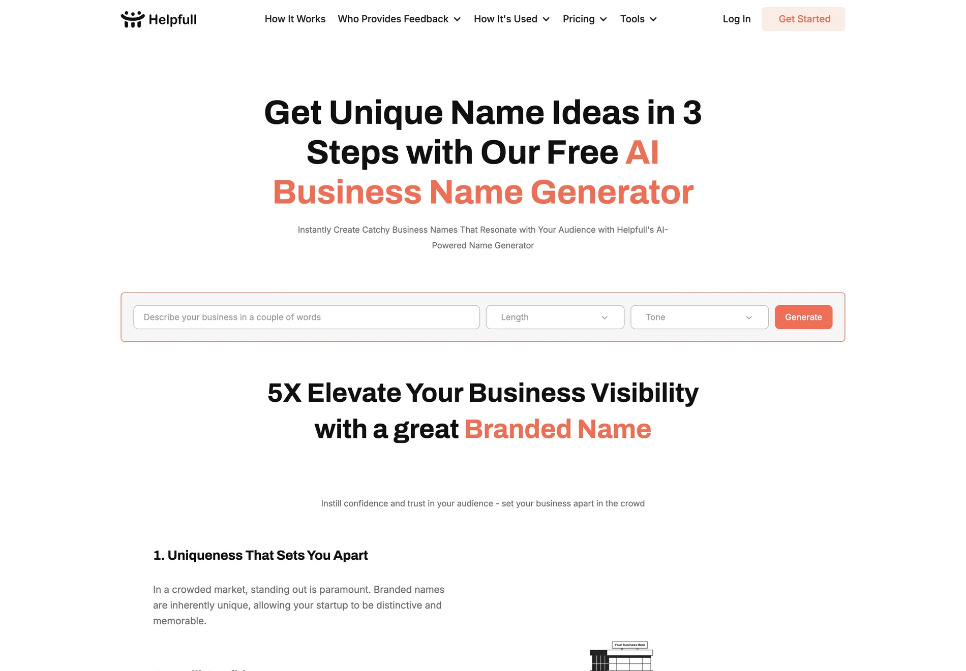 AI Business Name Generator [Free]: Elevate Your Brand