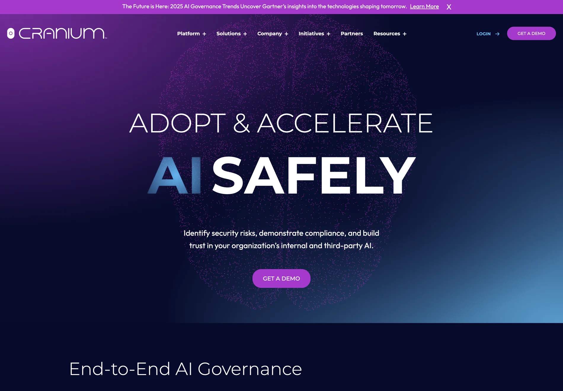 Cranium: U.S. & Global AI Governance - Safeguarding Your AI Ecosystem