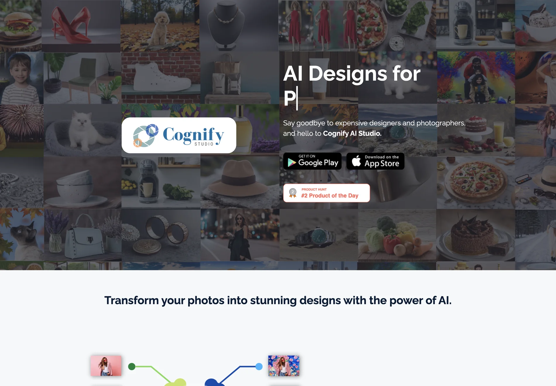 Cognify AI Studio: Transform Photos into Professional Designs with AI