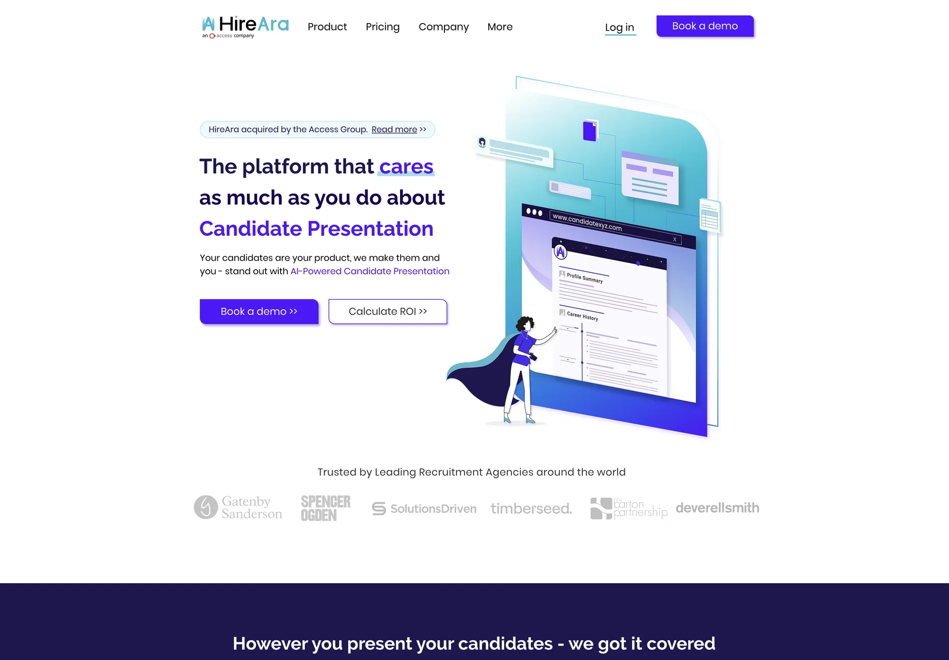 HireAra: Enhancing Candidate Presentations with AI